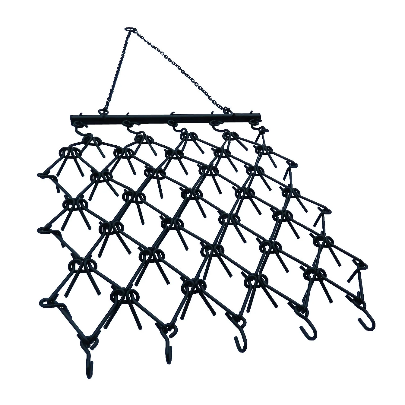 Field Tuff 4'x4' Steel Drag Rake Field Leveling Harrow with 1/2" Teeth - Image 7