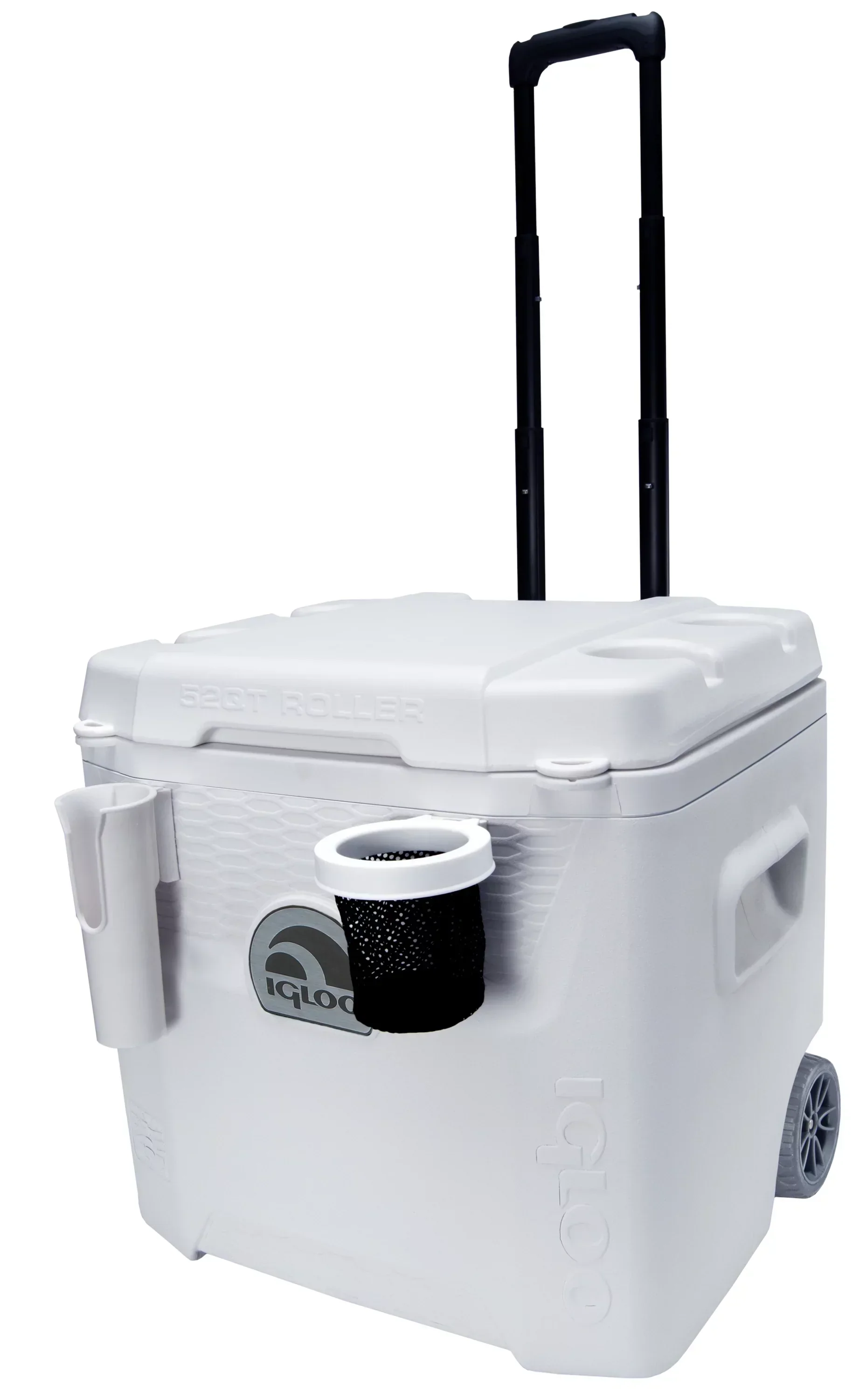 Igloo 52 QT 5-Day Marine Ice Chest Cooler With Wheels, White - Image 2 Igloo 52 QT 5-Day Marine Ice Chest Cooler With Wheels, White - Image 2