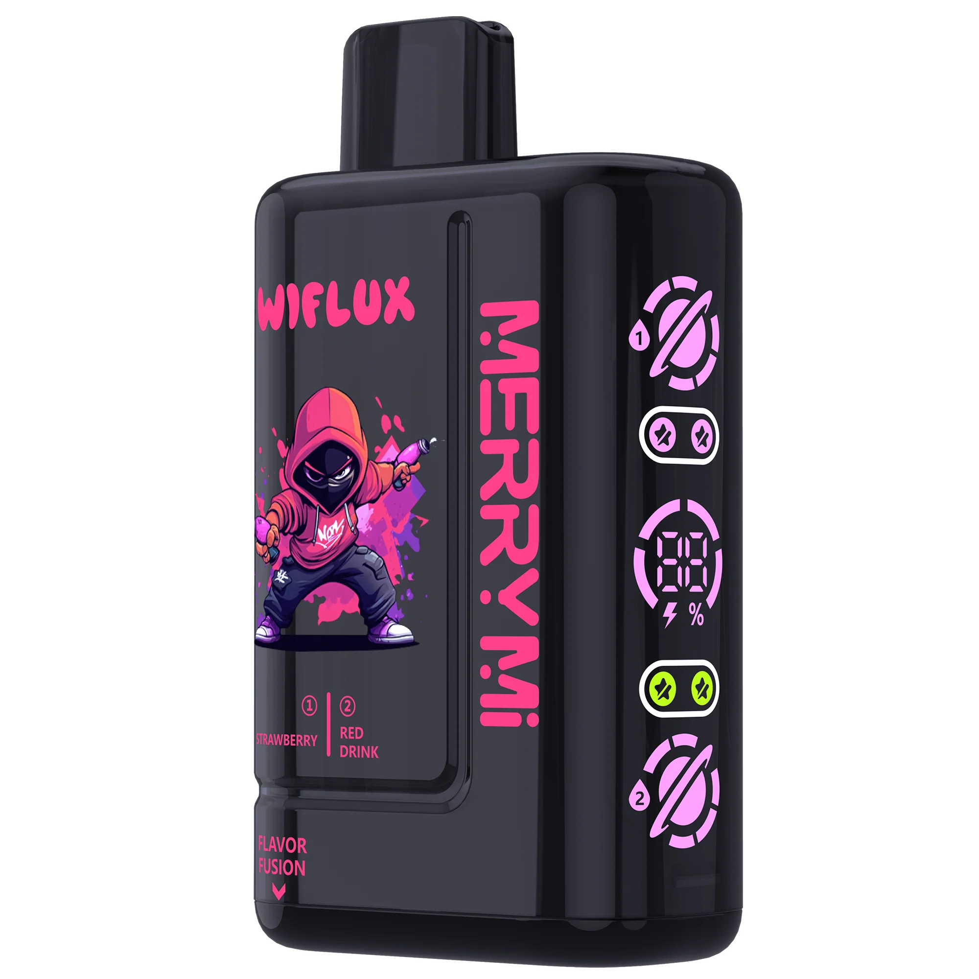 MerryMi WIFLUX 24K cigarette électronique jetable rechargeable (toutes les saveurs)