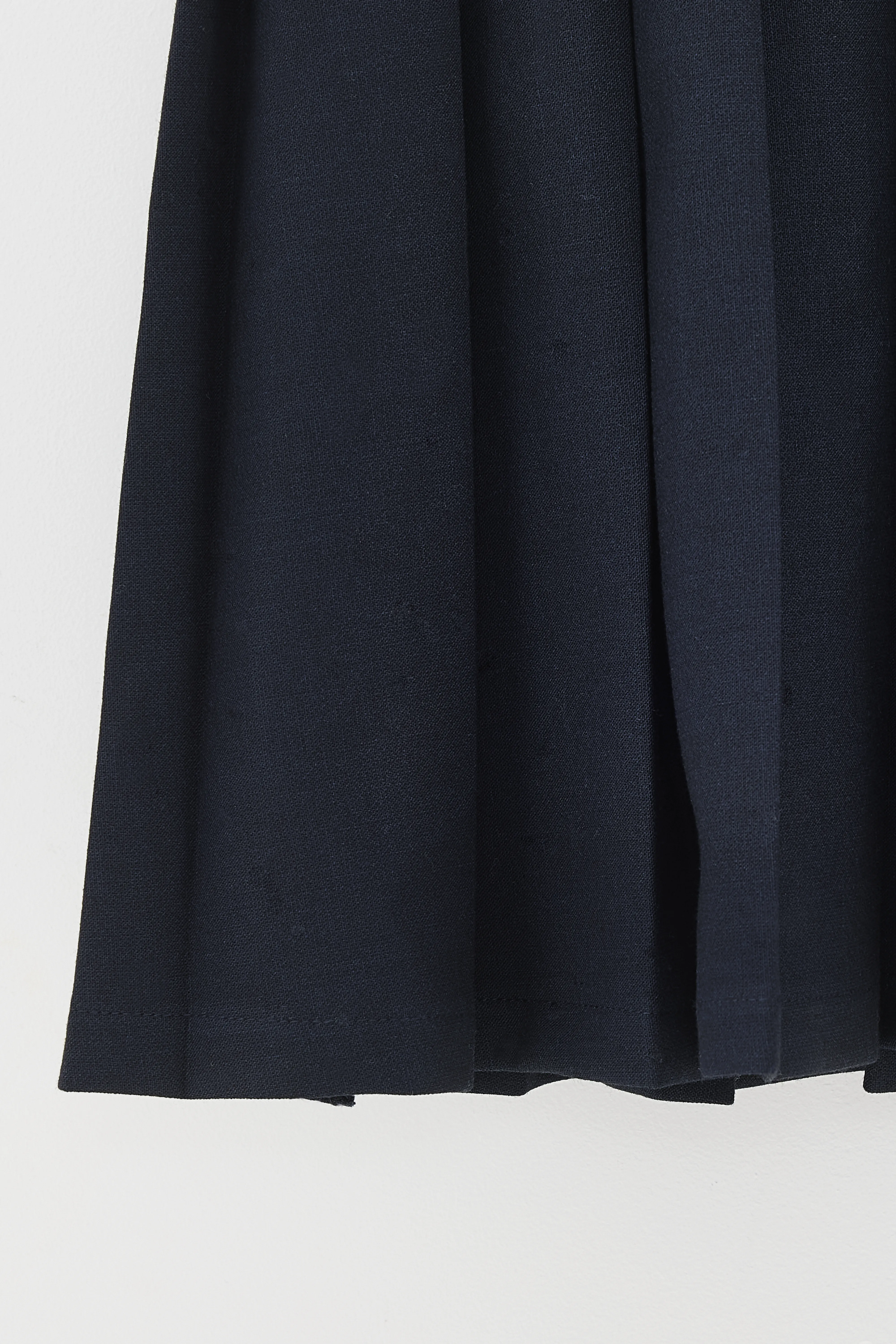 Bellerose Asra dark blue pleated mini skirt (242 / G / AMERICA)