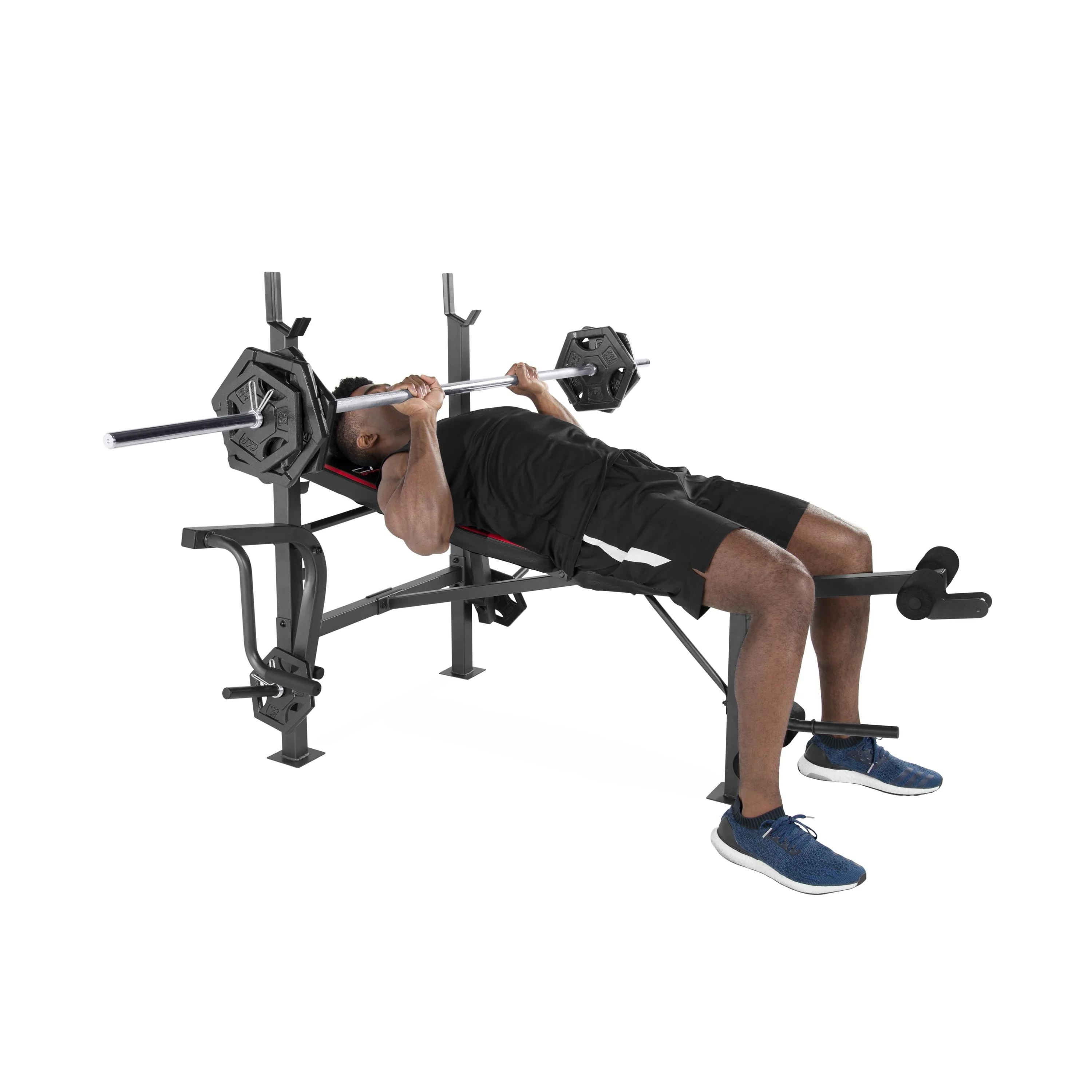CAP Strength Standard Bench with Butterfly and Preacher Curl - Image 5