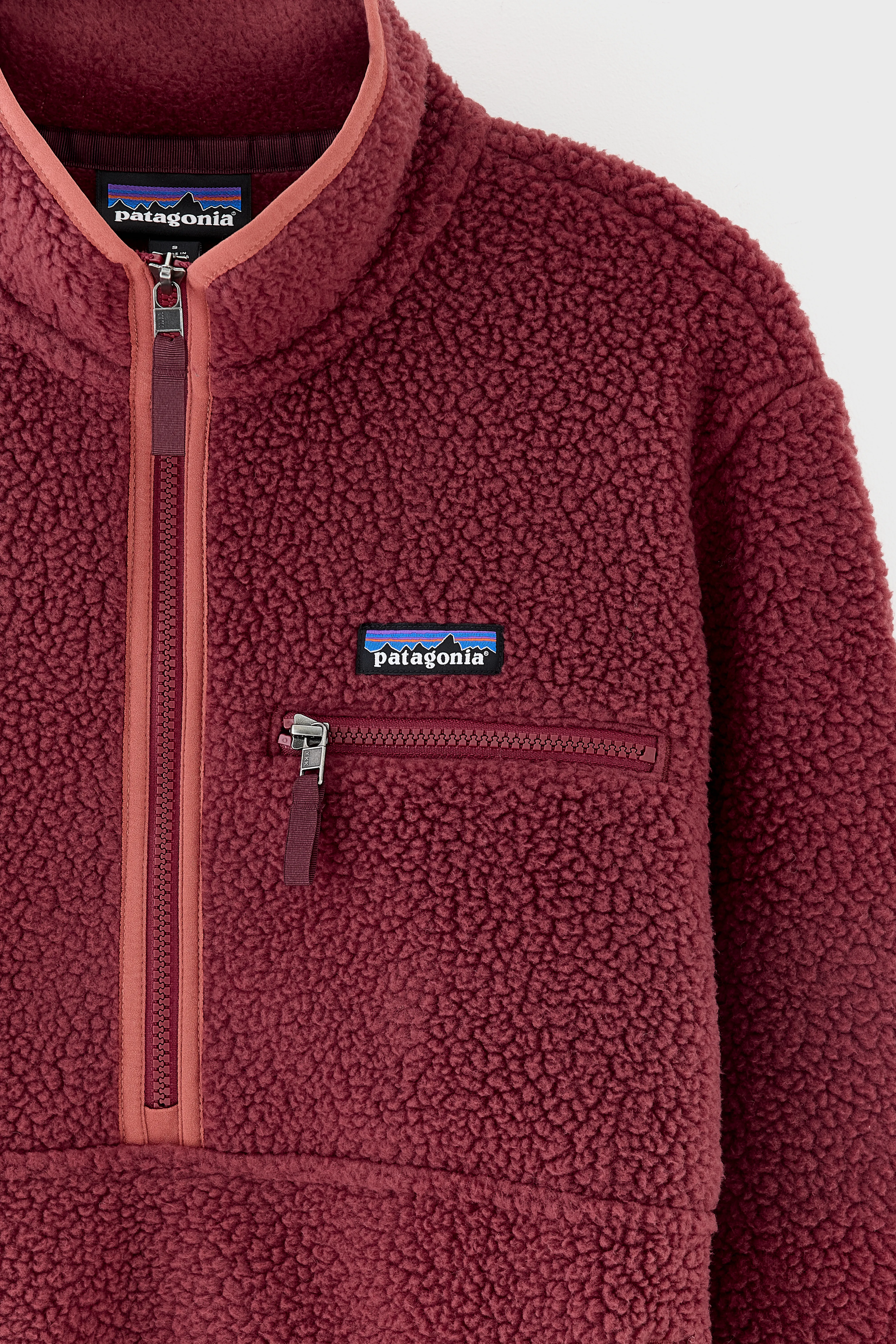 Bellerose Women's Retro Pile Marsupial Pullover  (252 / W / RED)