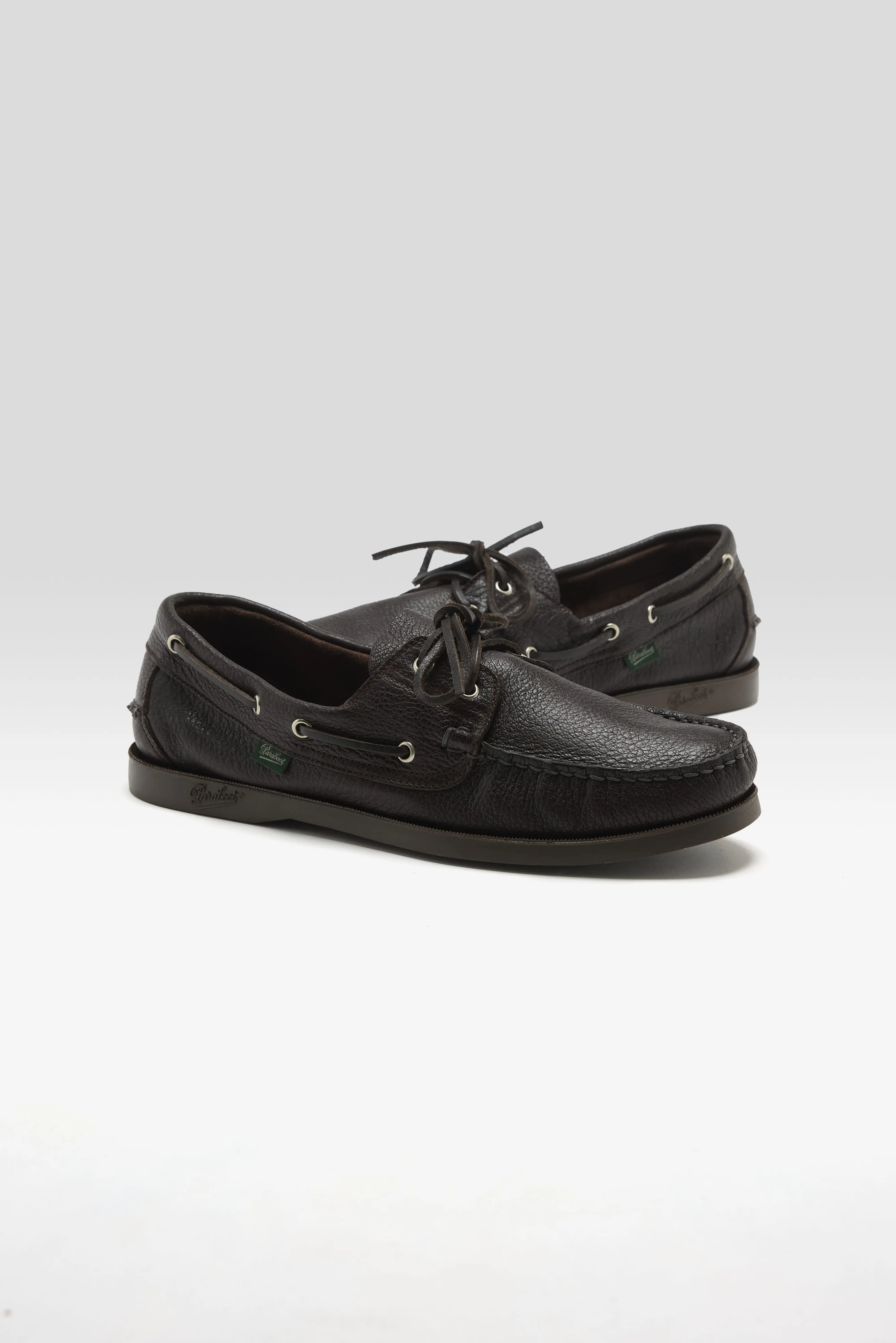 Bellerose Barth Boat Shoes for Men (261 / M / MARRON)