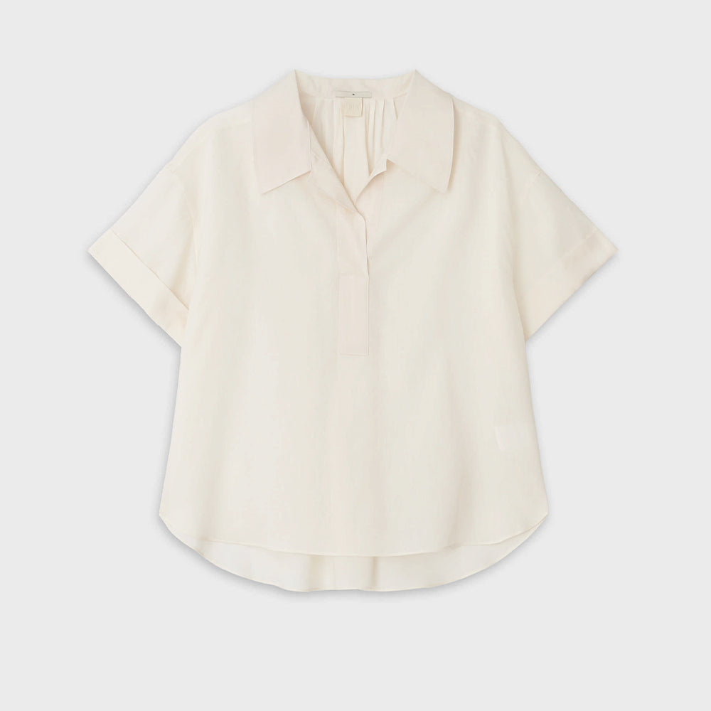 The Loom - Chemise Back Tuck - Beige Clair
