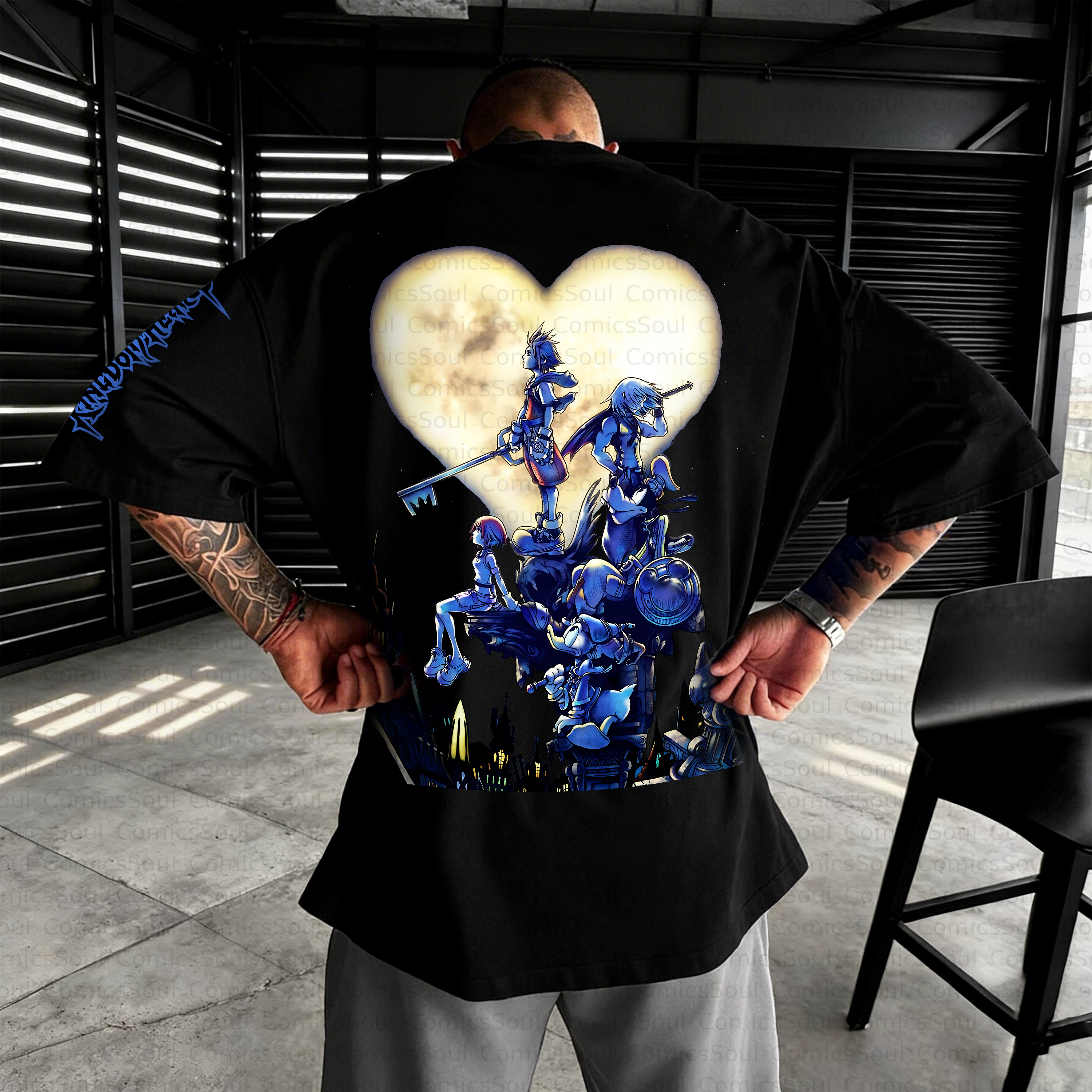 Unisex Anime Inspired Vintage T-Shirt
