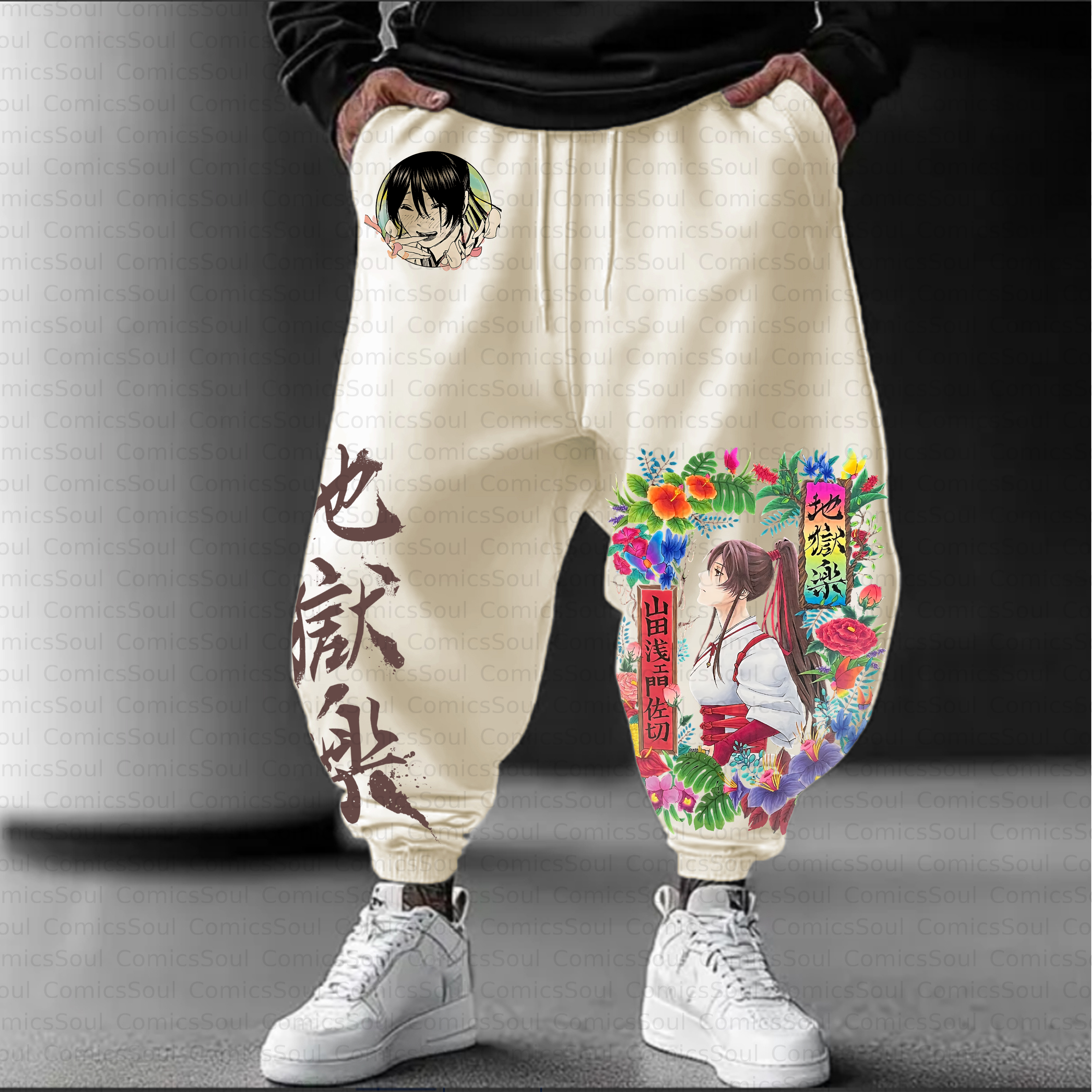 Unisex Casual Anime Streetwear Pant