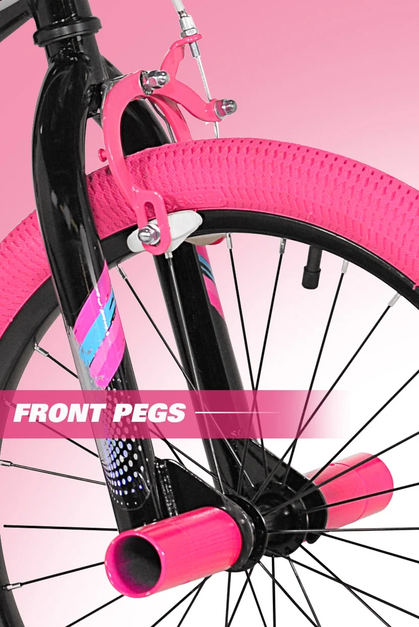 Bicycles 18 inch Girl's Sparkles Bicycle, Black and Pink - Image 3