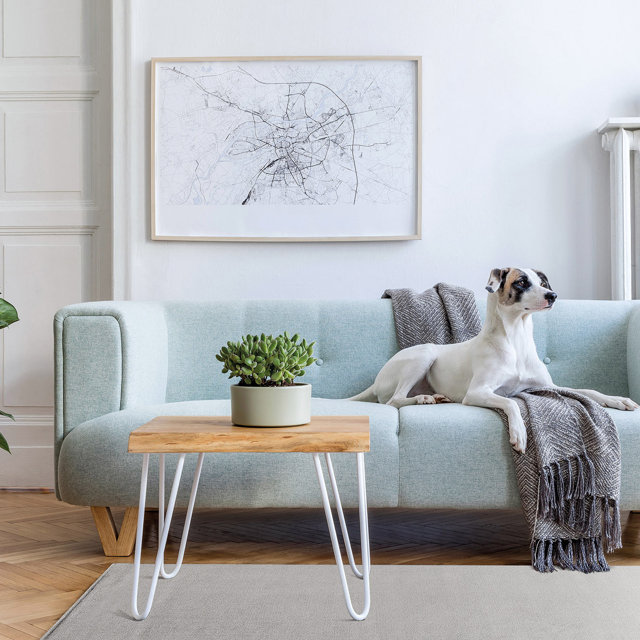 Acsento Tara Deluxe Vloerkleed 200 x 290 cm - Light Grey