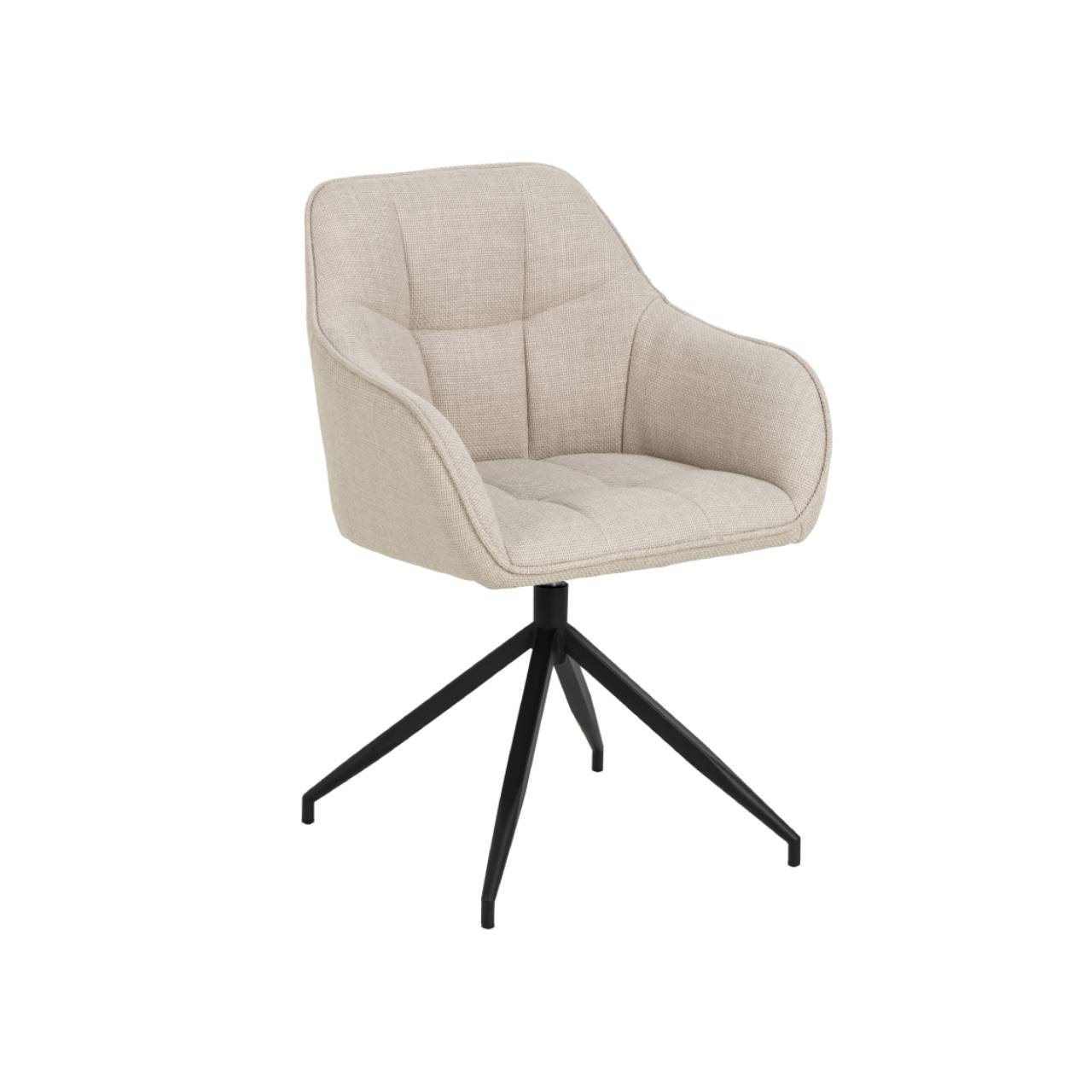Blokker basic Brandy Eetkamerstoel - Beige