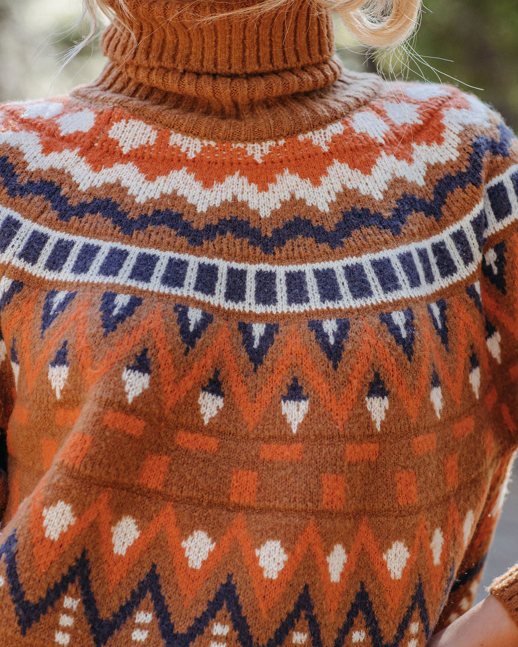 Creative Boost Turtleneck Knit Sweater - Se7enfashion