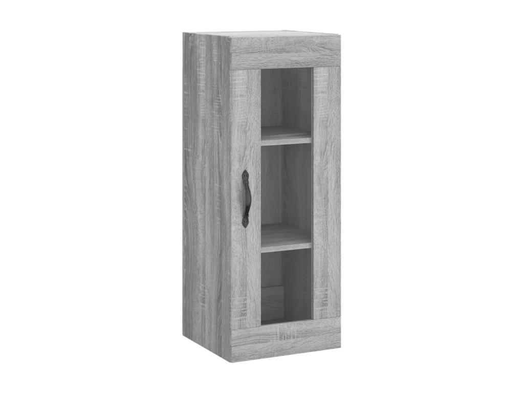 Armario de pared gris Abodeia 34 - 5x34x90 cm