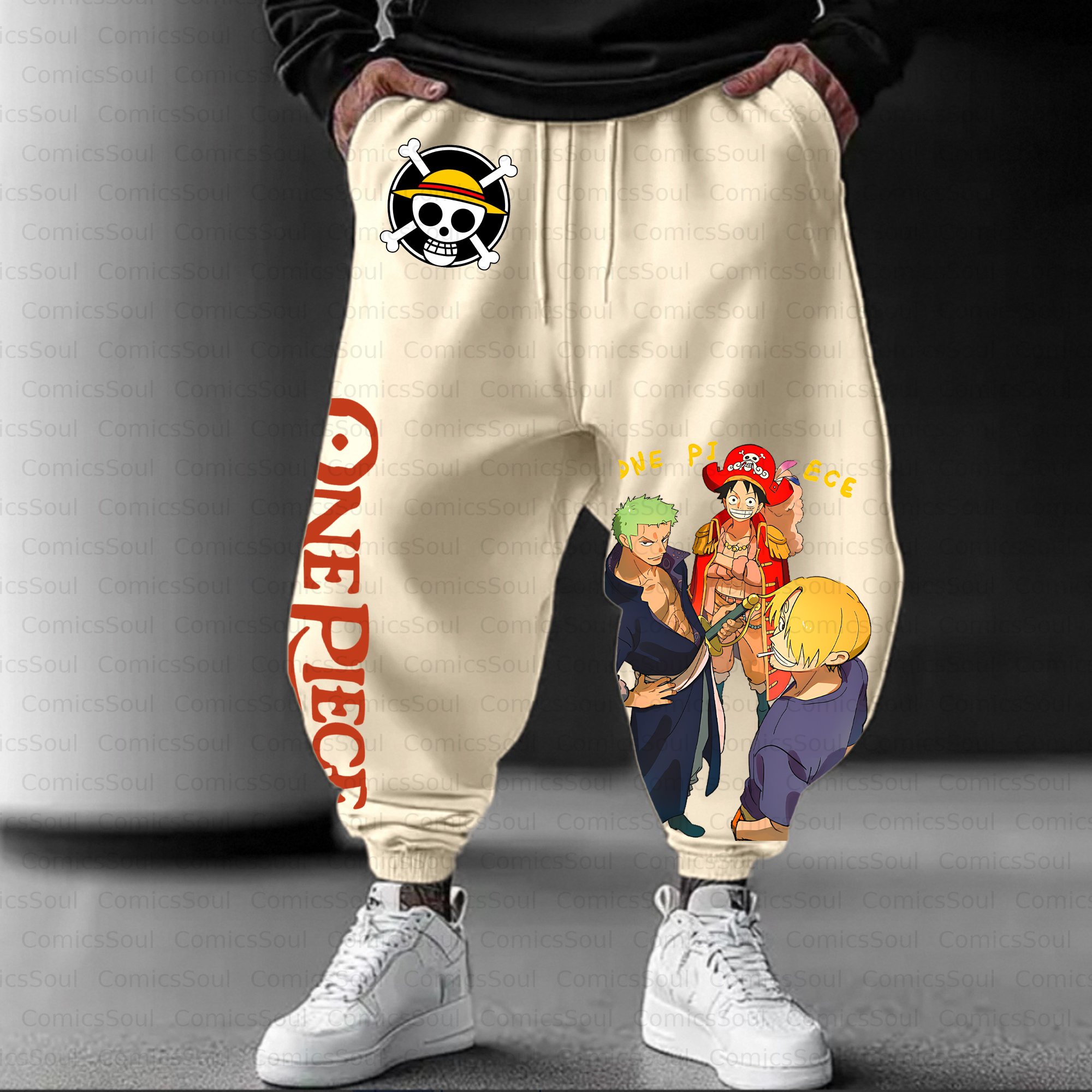 Unisex Casual Anime Streetwear Pant