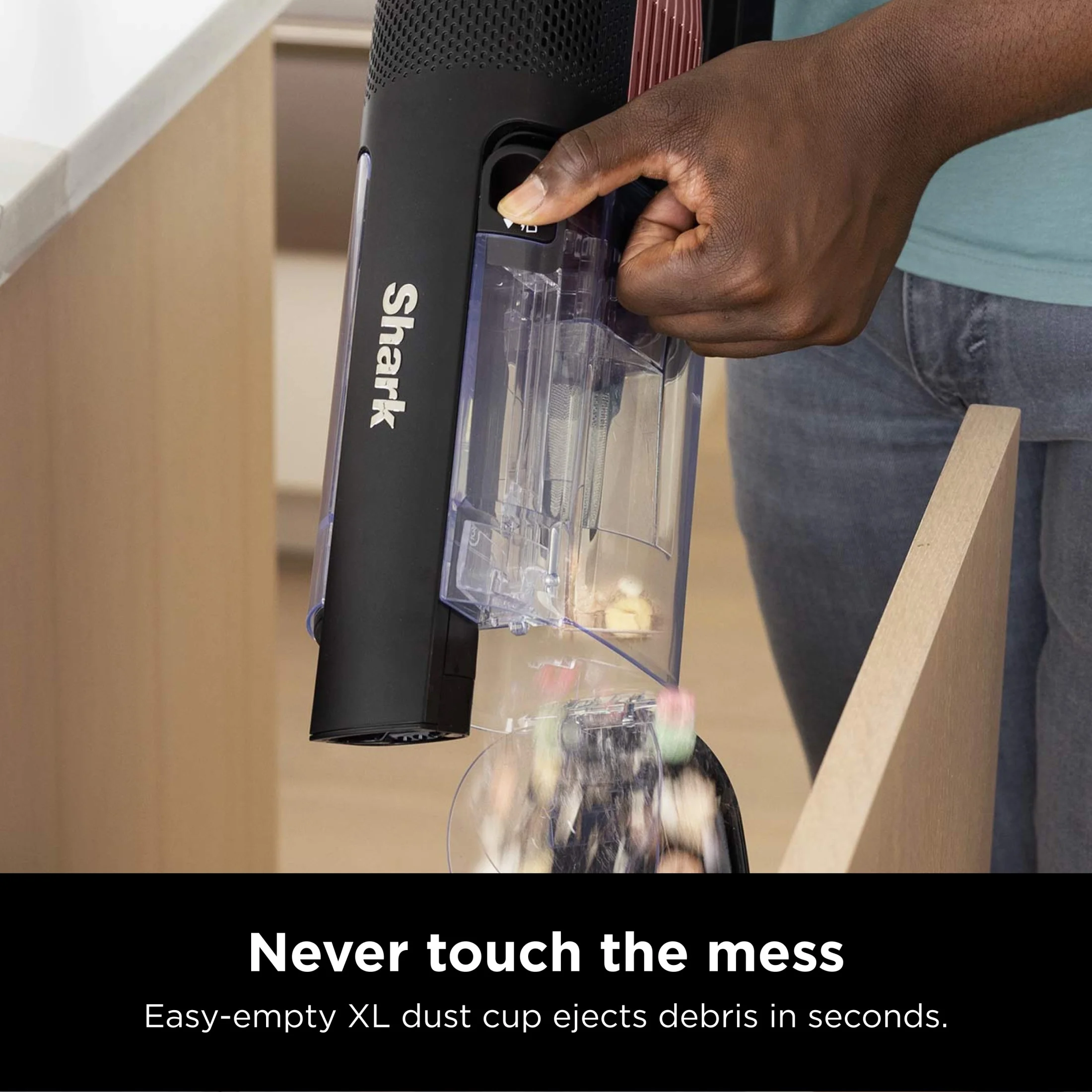 Shark Stratos Cordless Stick Vacuum Cleaner with Clean Sense IQ & DuoClean PowerFins HairPro MultiFLEX, IZ840H - Image 8