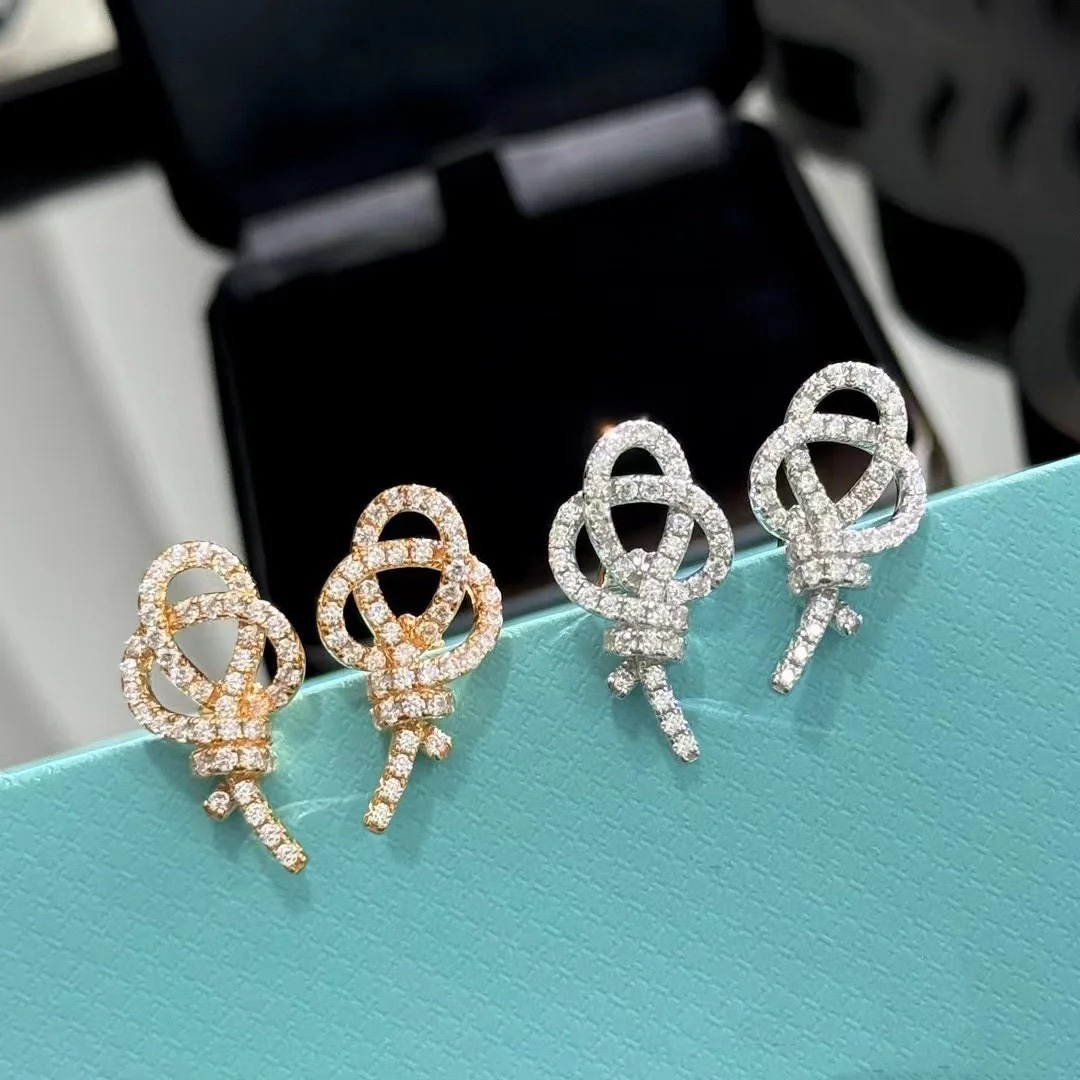 Tiffany Woven Rope Knot Earrings - Original Replica Club
