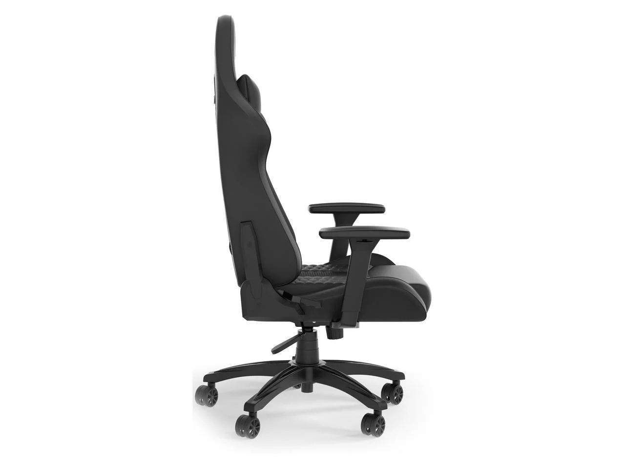 Corsair TC100 RELAXED Gaming Chair (Leatherette Black) - Image 4