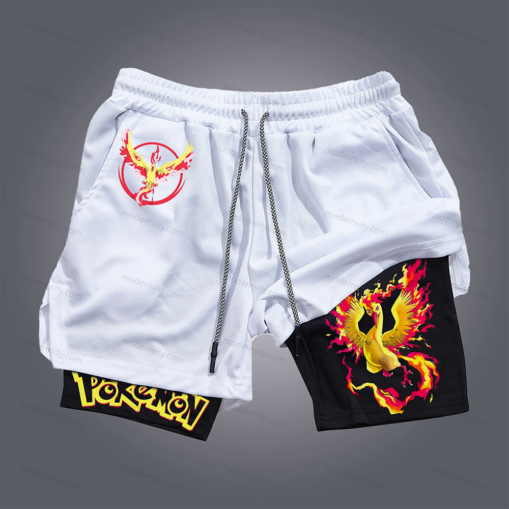 Unisex  “Comicssoul” Casual Anime Streetwear Shorts