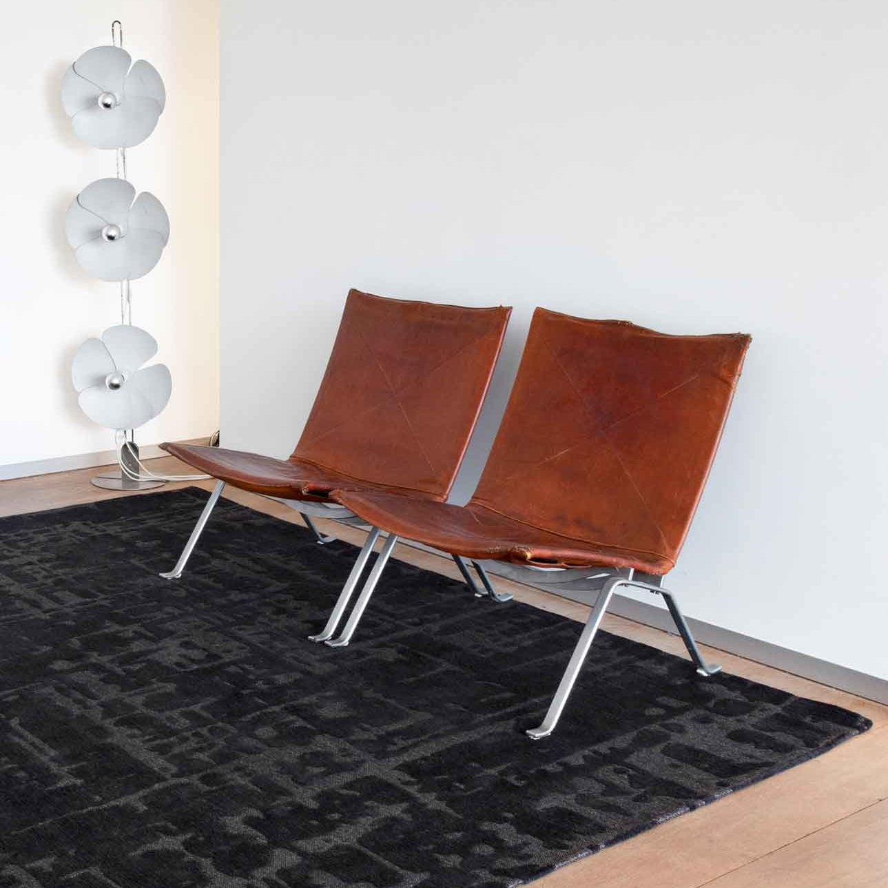 Louis de Poortere Structures Vloerkleed 240 x 340 cm - Black Water