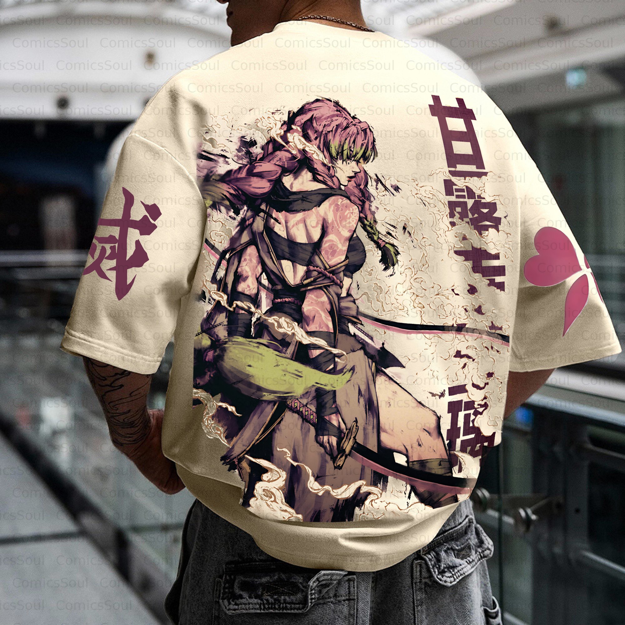 Unisex Anime Inspired Vintage T-Shirt