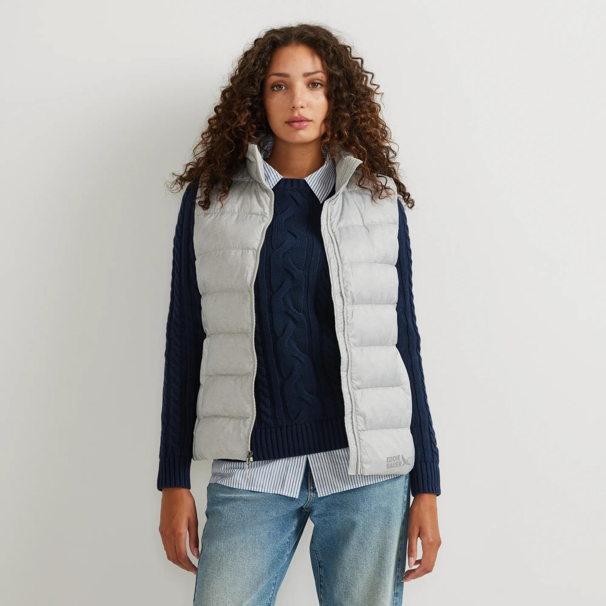 Women's CirrusLite Down Vest - Eddie Bauer Outlet