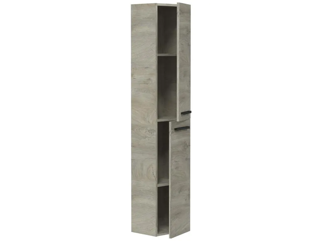 Armario de baño Andreuworldcasa 2 Puertas Acabado en Color Andreuworldcasa