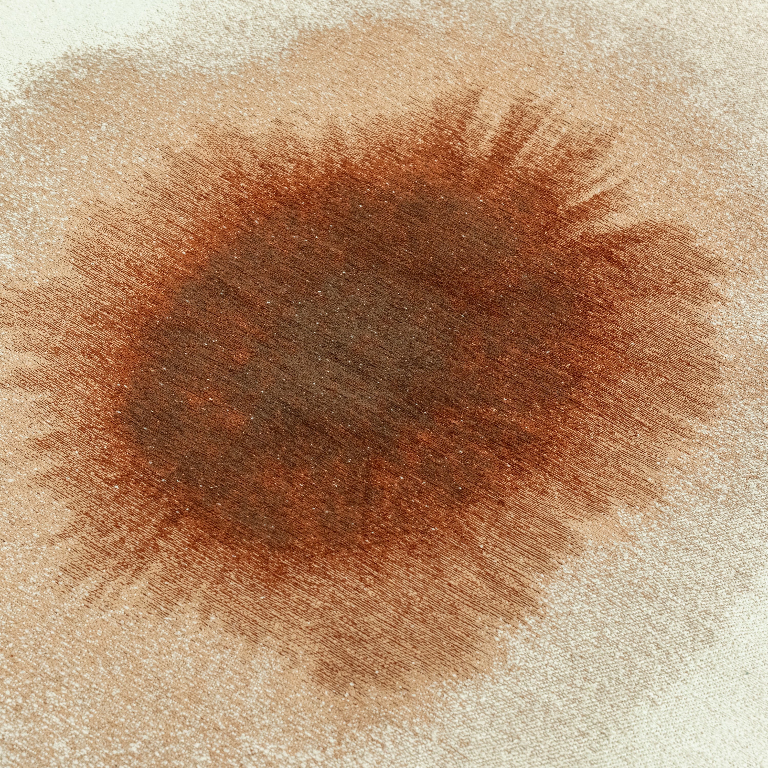 Louis de Poortere Drop Vloerkleed Ø 140 cm - Indian Snow