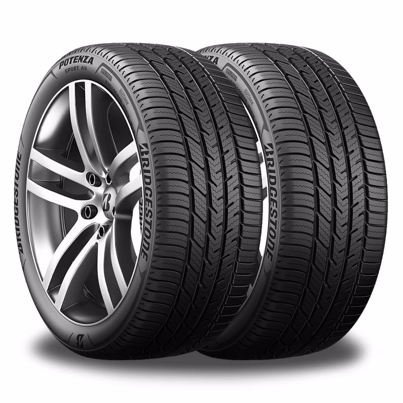 2 Bridgestone Potenza Sport AS 245/45R17 99W All-Season Ultra High Performance BR011928 / 245/45/17 / 2454517