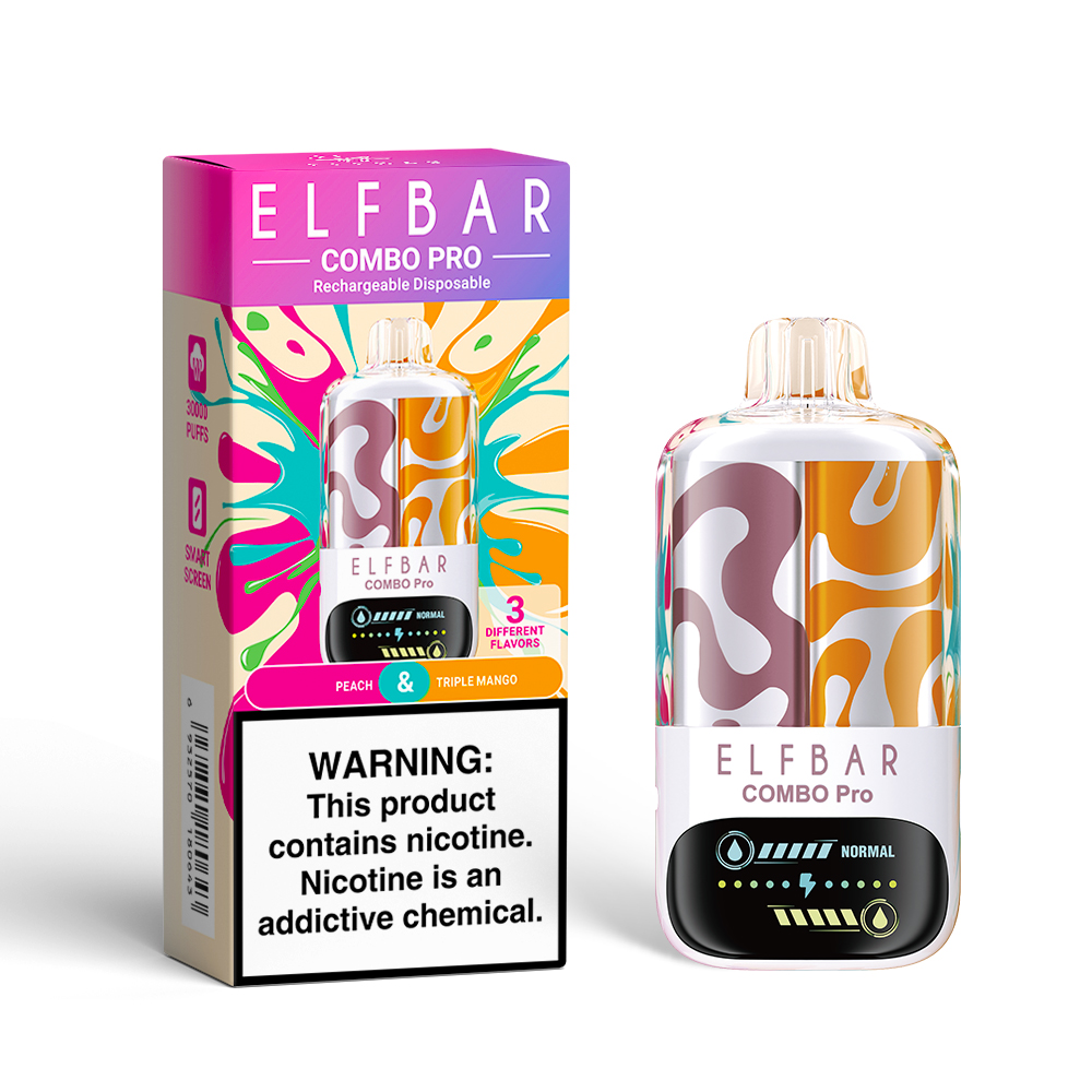 ELFBAR COMBO PRO 30K kertakäyttöinen sähkötupakka (kaikki maut)