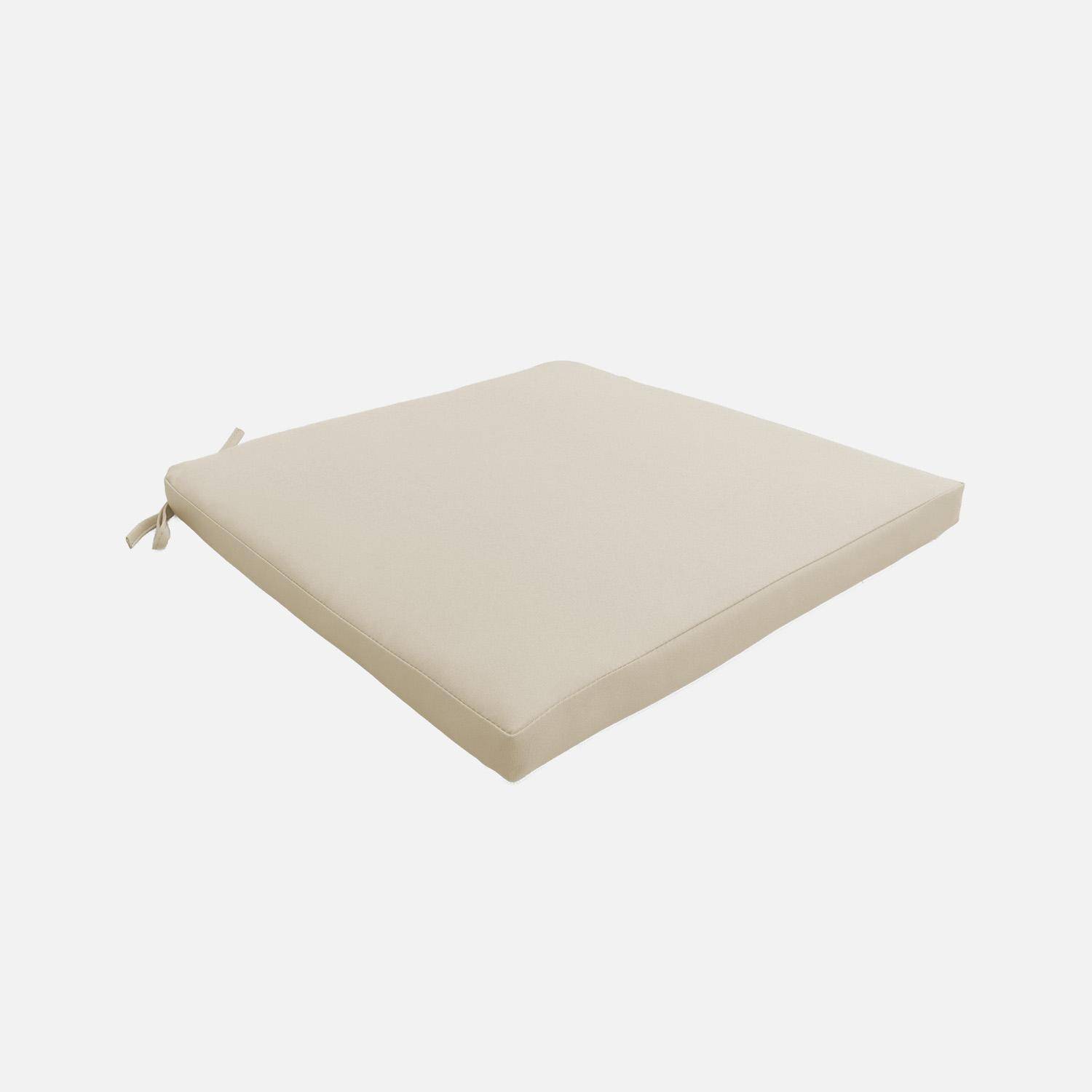 Elva - Set de 4 cojínes para silla de jardín