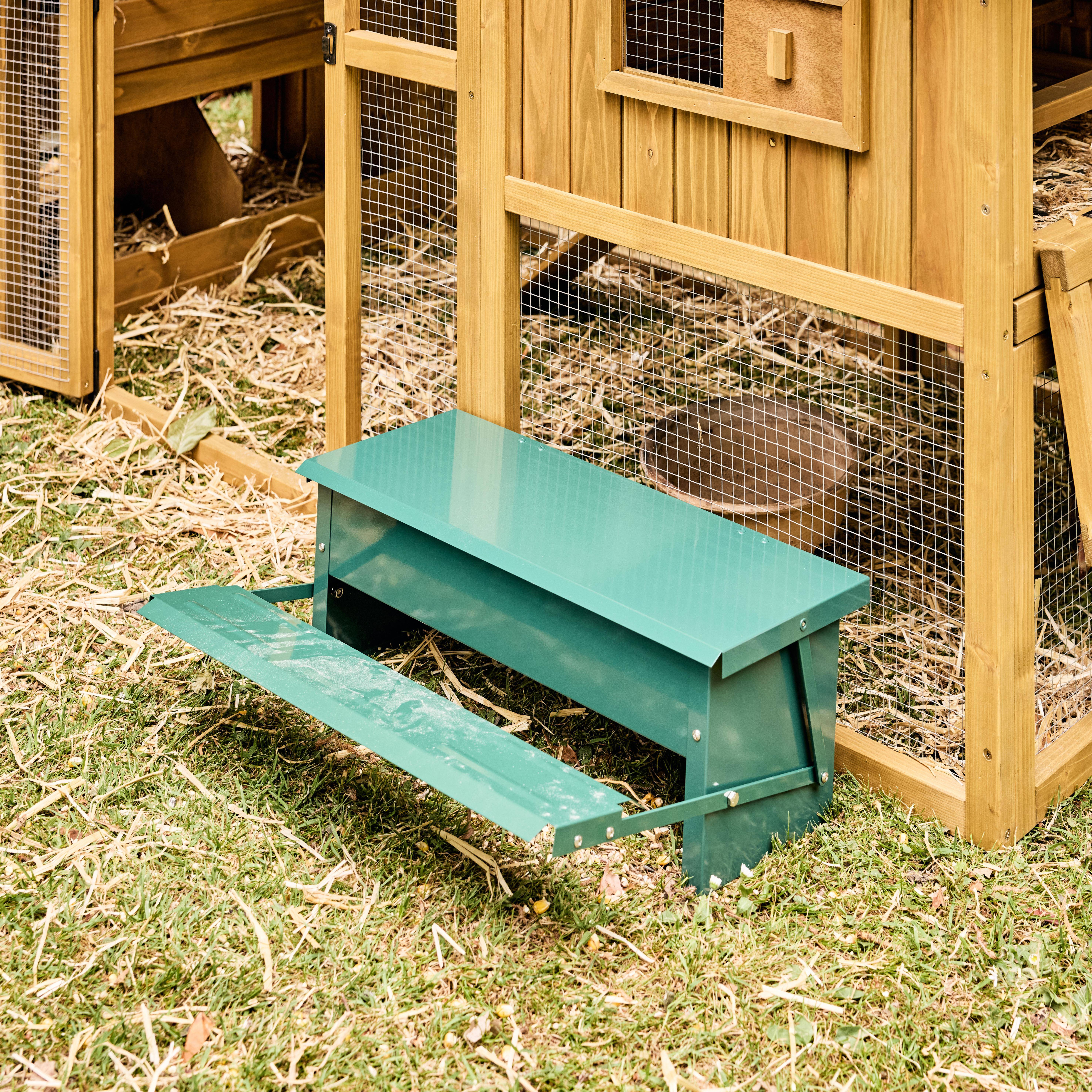 Comedero para pollos - Comedero automático para gallinas 5kg