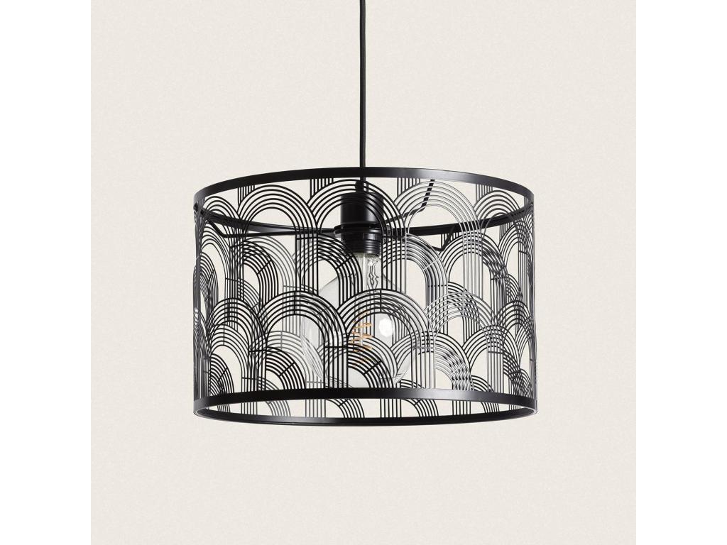 Lámpara Colgante Metal Zaria Negro