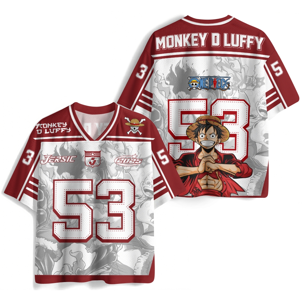 One Piece Anime Football Jersey