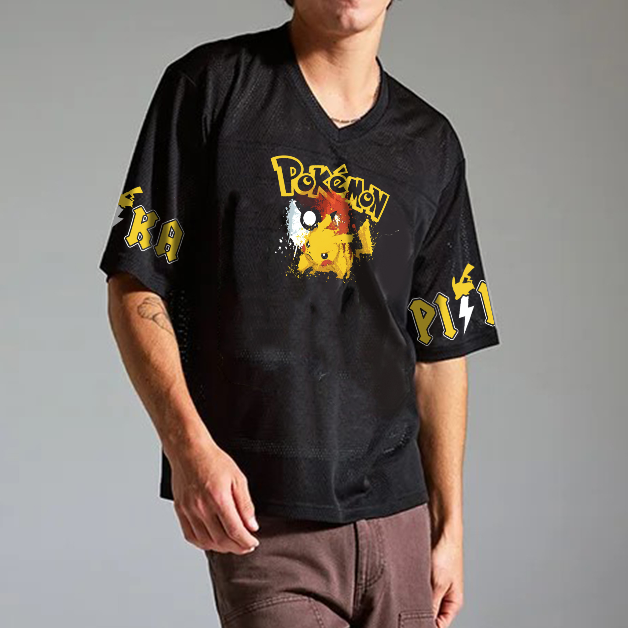 Unisex  “Comicssoul” Anime Style Retro I Mesh T-Shirt