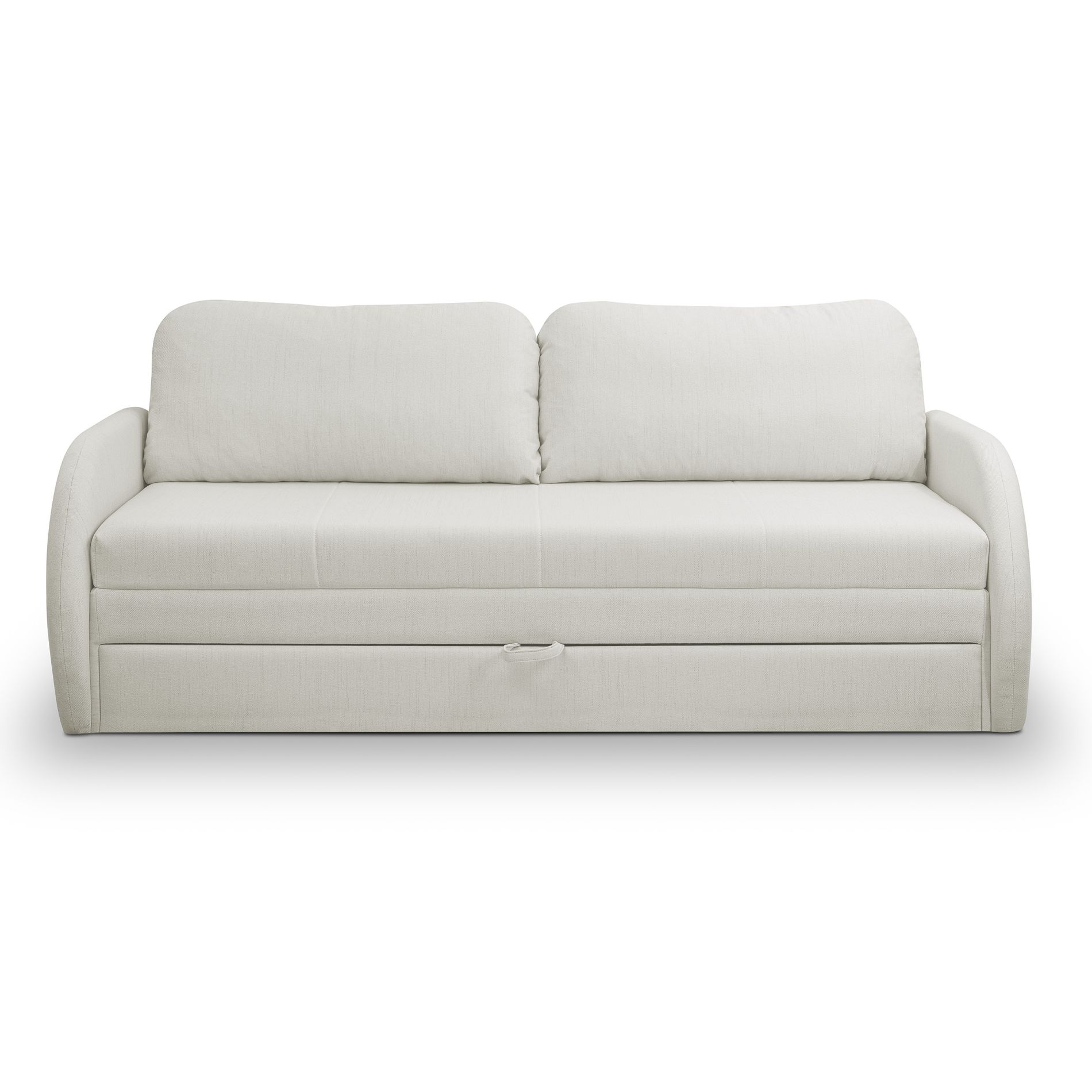 Sofá convertible 3 plazas color crema ay1863y4