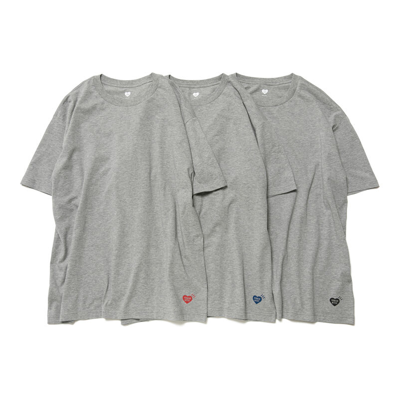 HUMAN MADE 3-PACK T-SHIRT SET