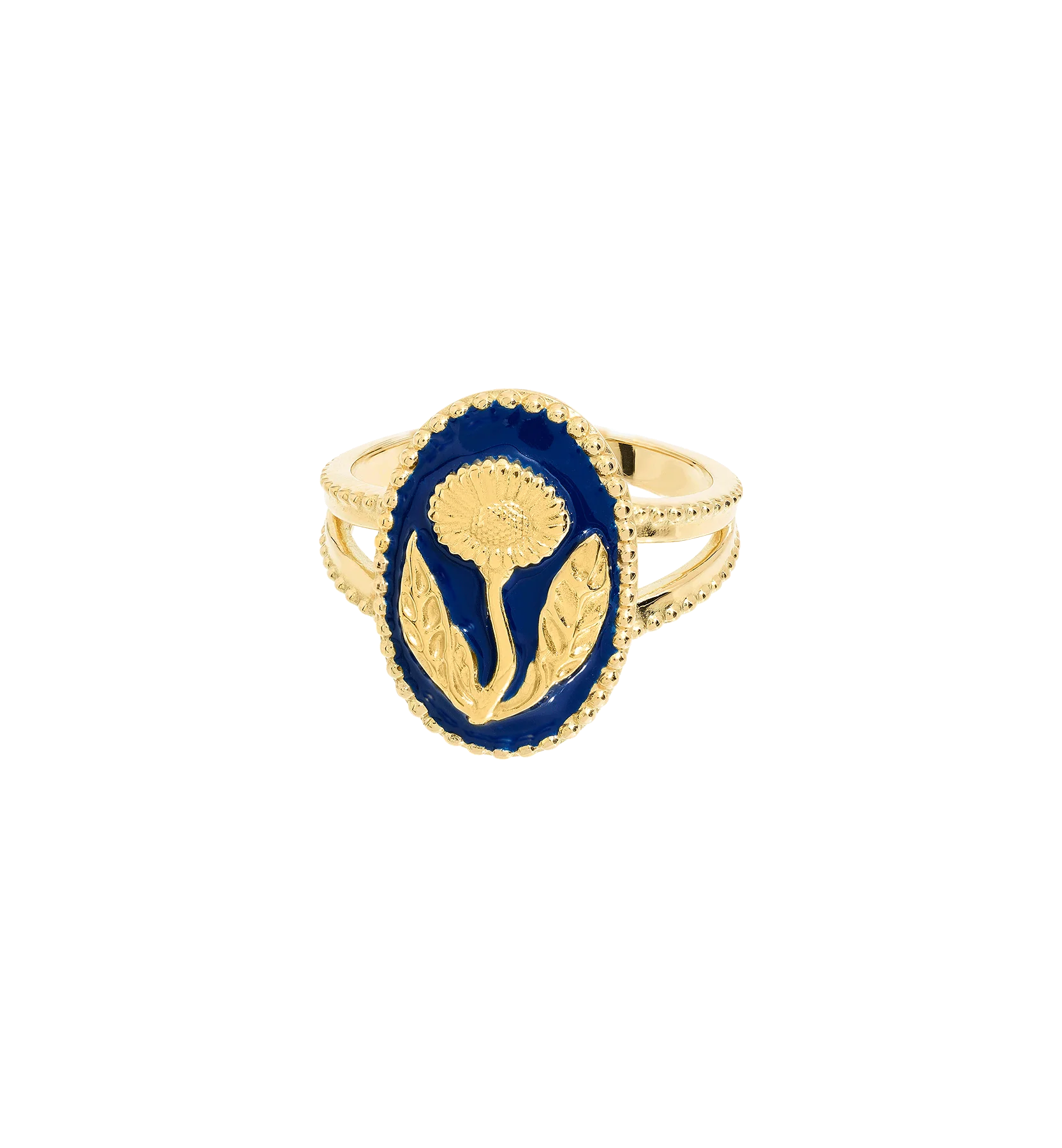 Dark Meadow Ring 14K