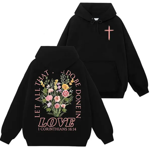 Men's Christian Graphic Hoodie TeeThreads Sustain the Scene with Custom Apparel