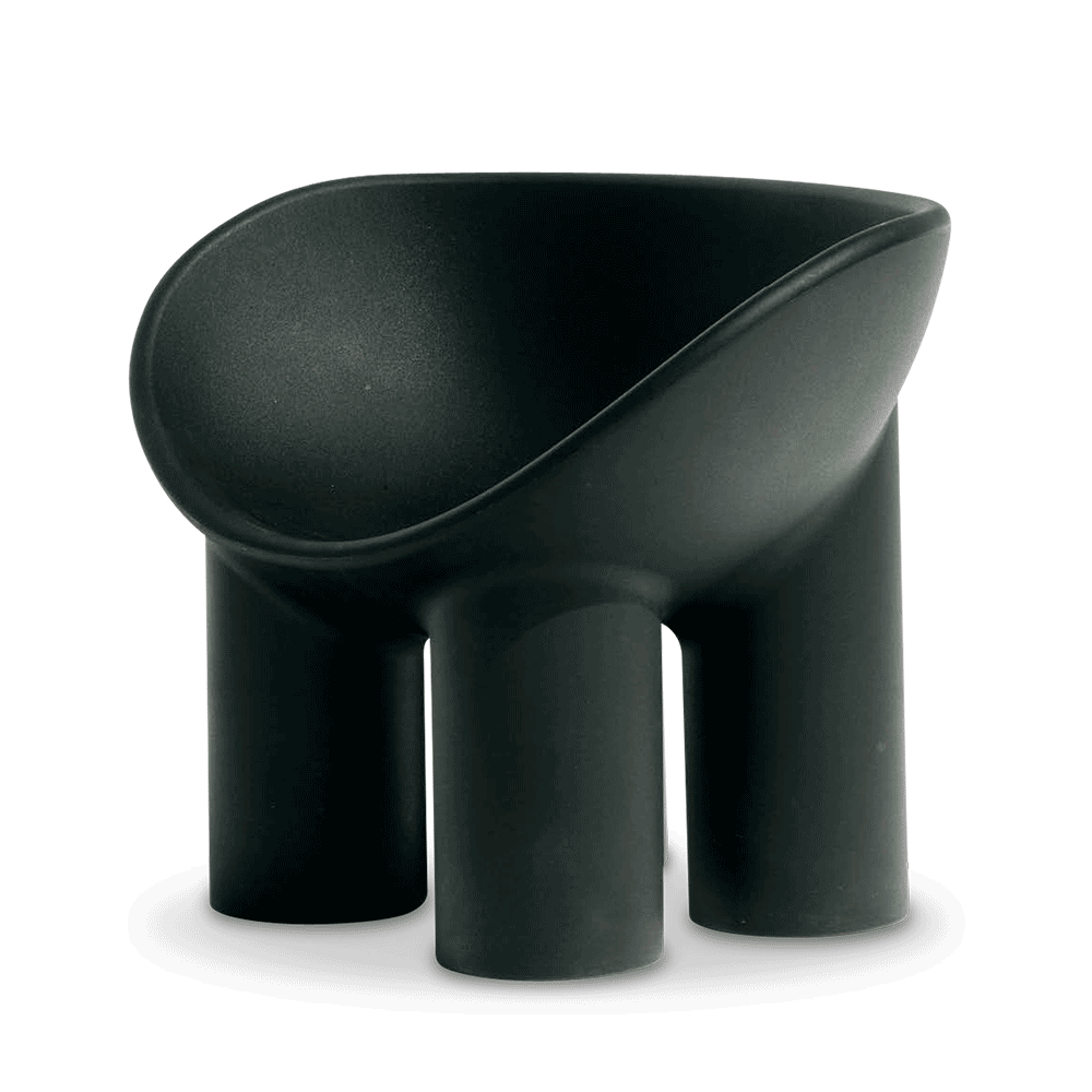 Fauteuil Roly Poly - Charcoal - Driade