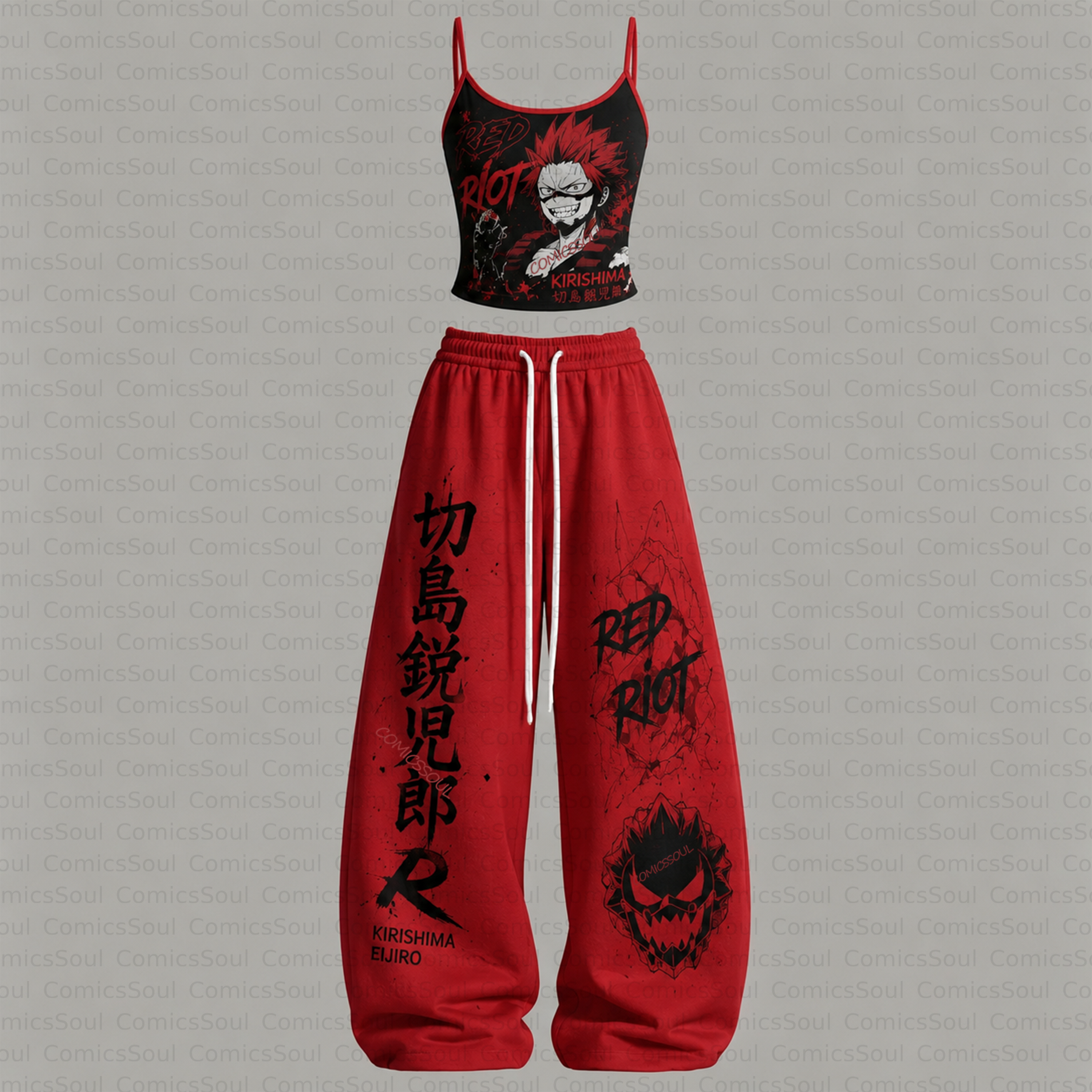 My Hero Academia Top & Elasticated Trousers Two-Piece Set