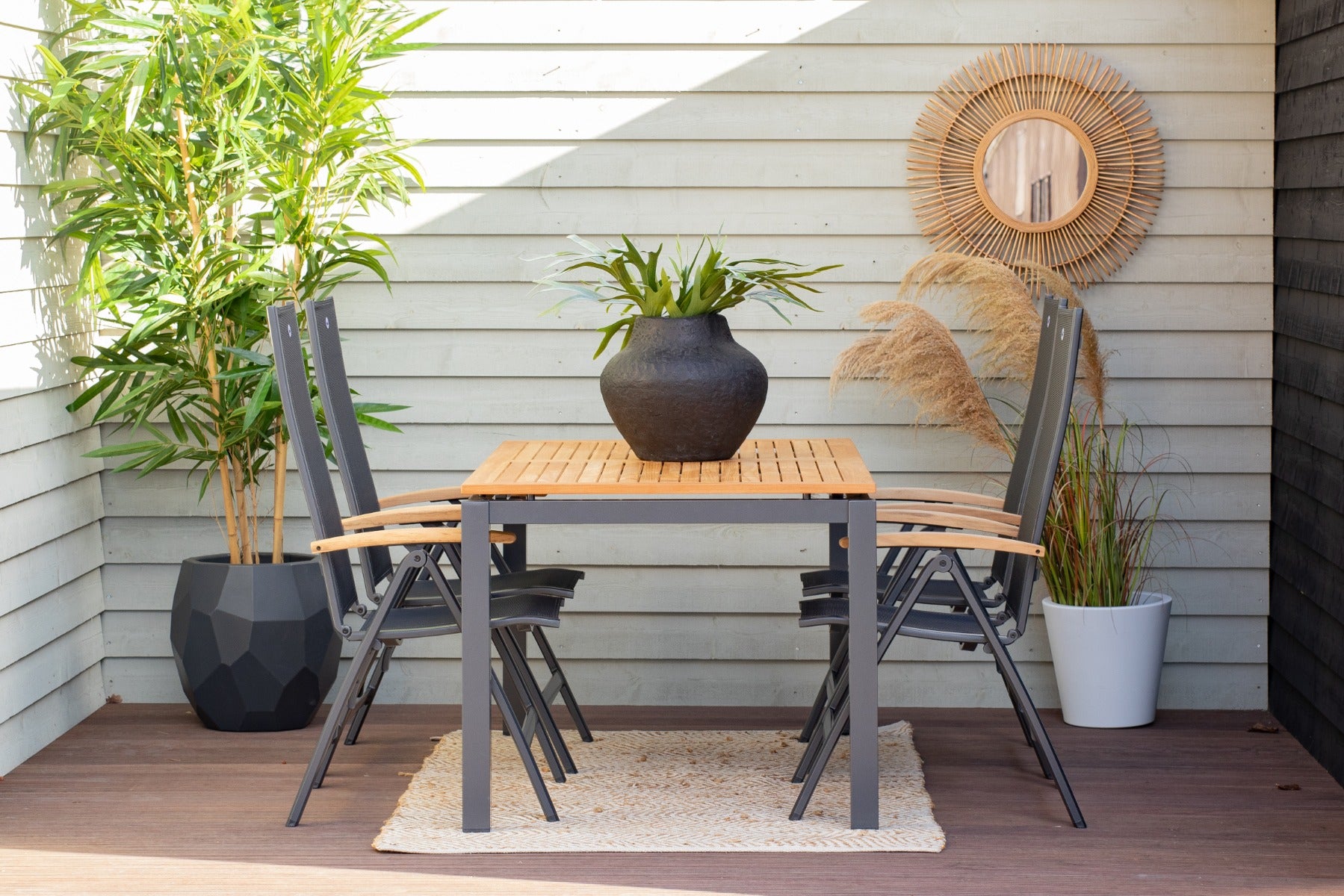 Hartman Sonata tuintafel 160x90 cm. - Teak