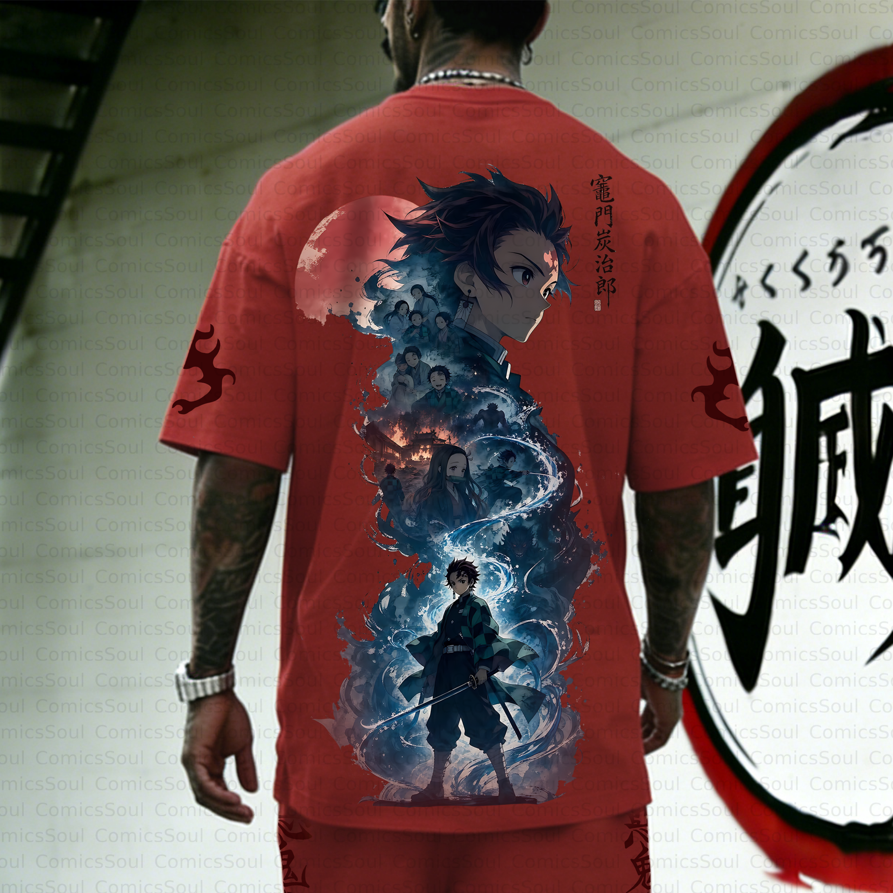 Unisex Anime Inspired Vintage T-Shirt