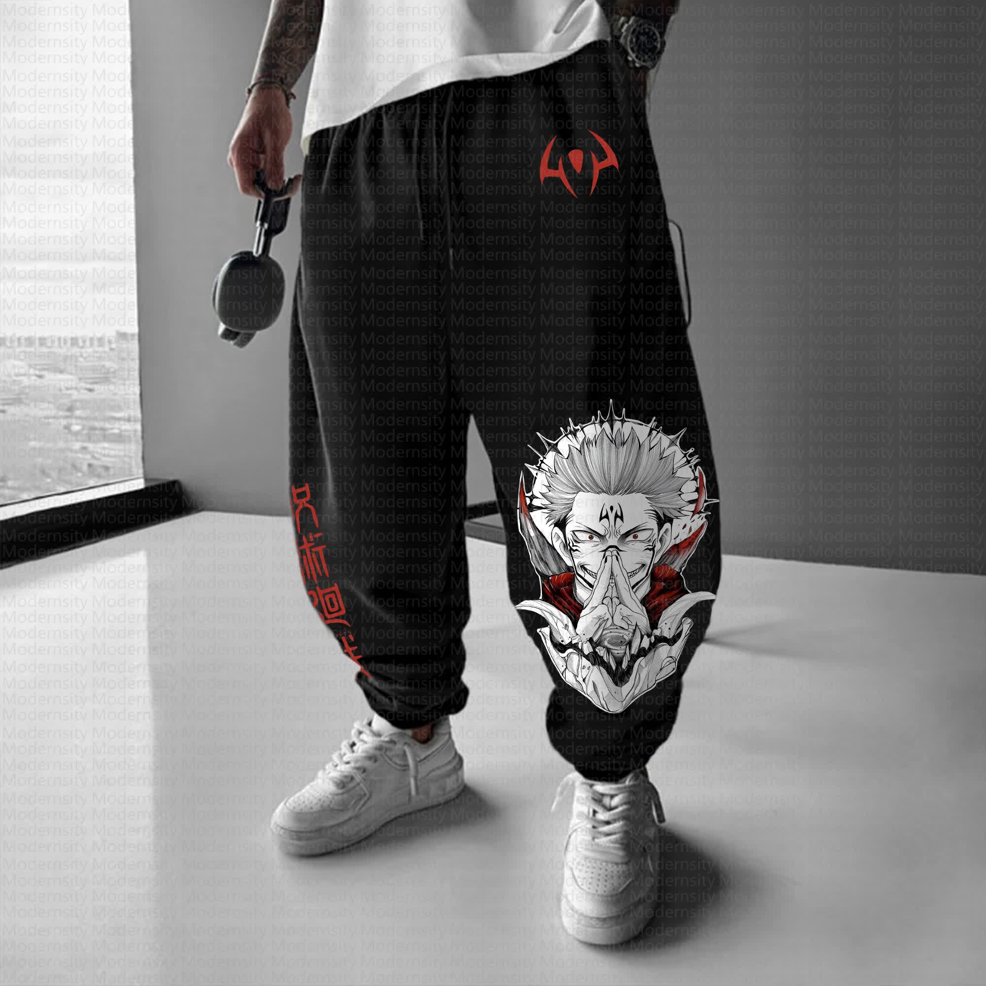 Unisex Anime Inspired Vintage Pants丨Comicssoul