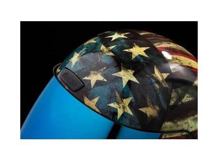 SportsBikeShop Icon Airform Old Glory Helmet