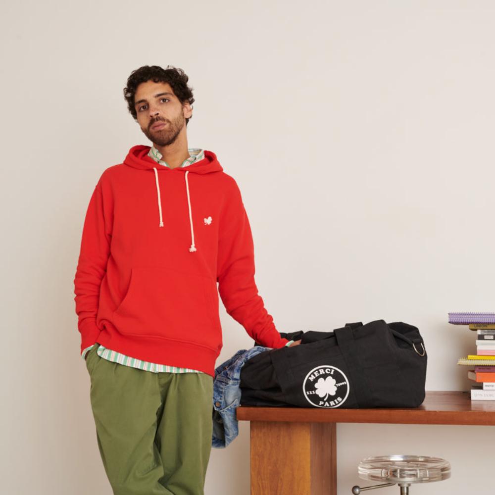 Merci - Sweat Robin - Rouge