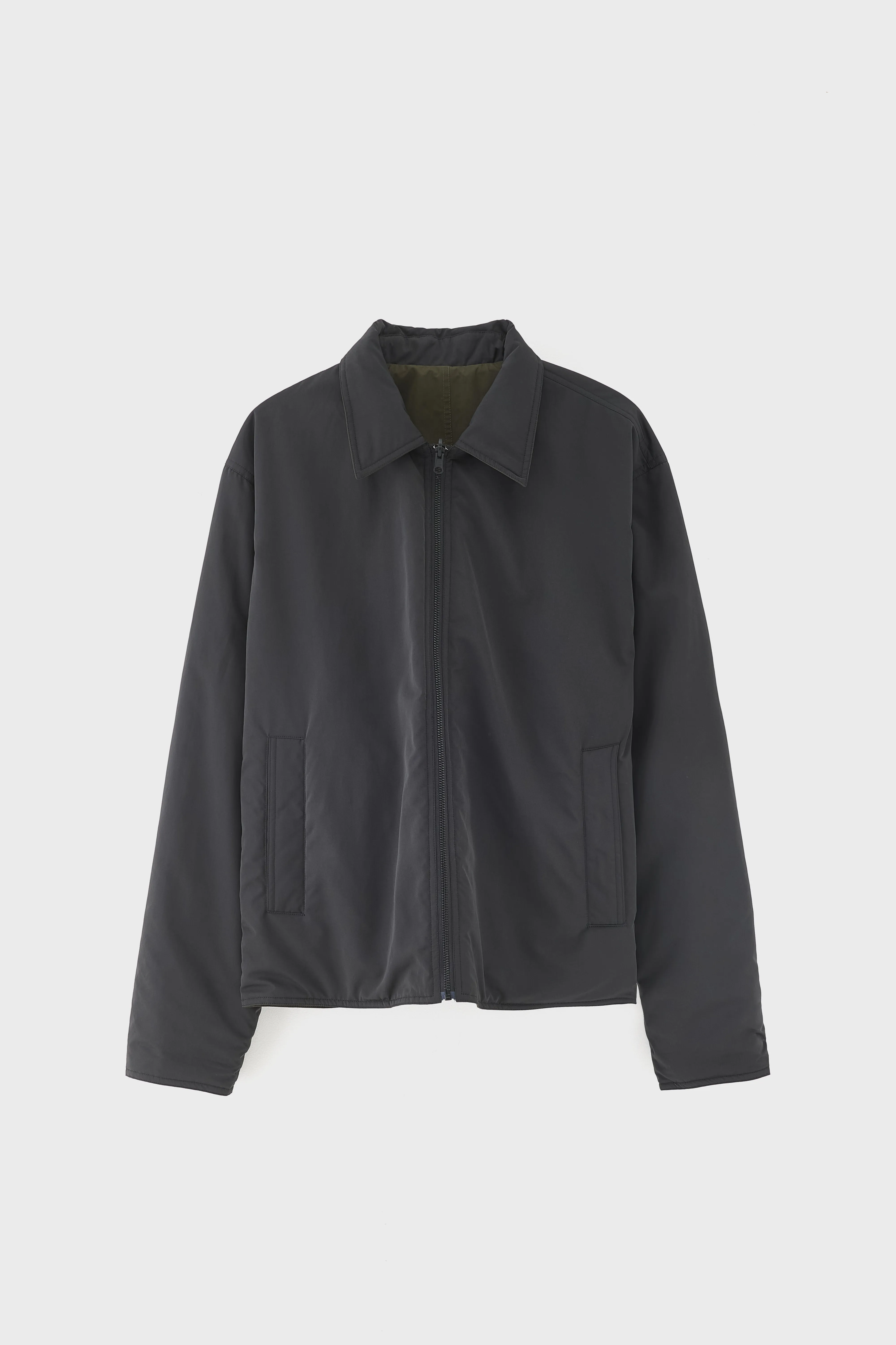 Bellerose Jollie padded zip-up jacket (261 / M / METEORITE)