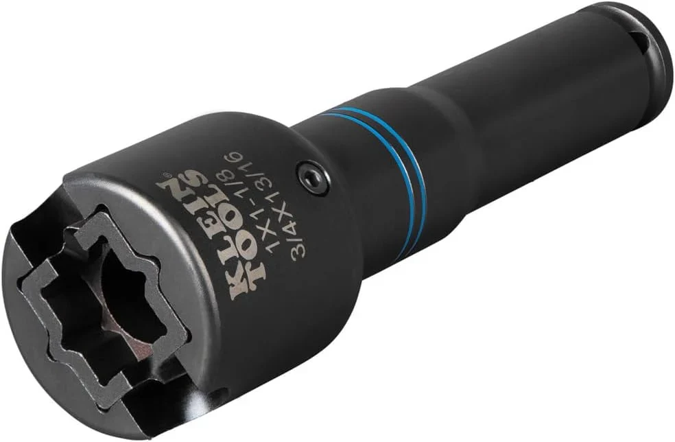 Klein Tools Single-Ended Impact Socket, 3/4-Inch, 1-Inch And 1-1/8-Inch - NRHD3 - Image 29 Klein Tools Single-Ended Impact Socket, 3/4-Inch, 1-Inch And 1-1/8-Inch - NRHD3 - Image 29