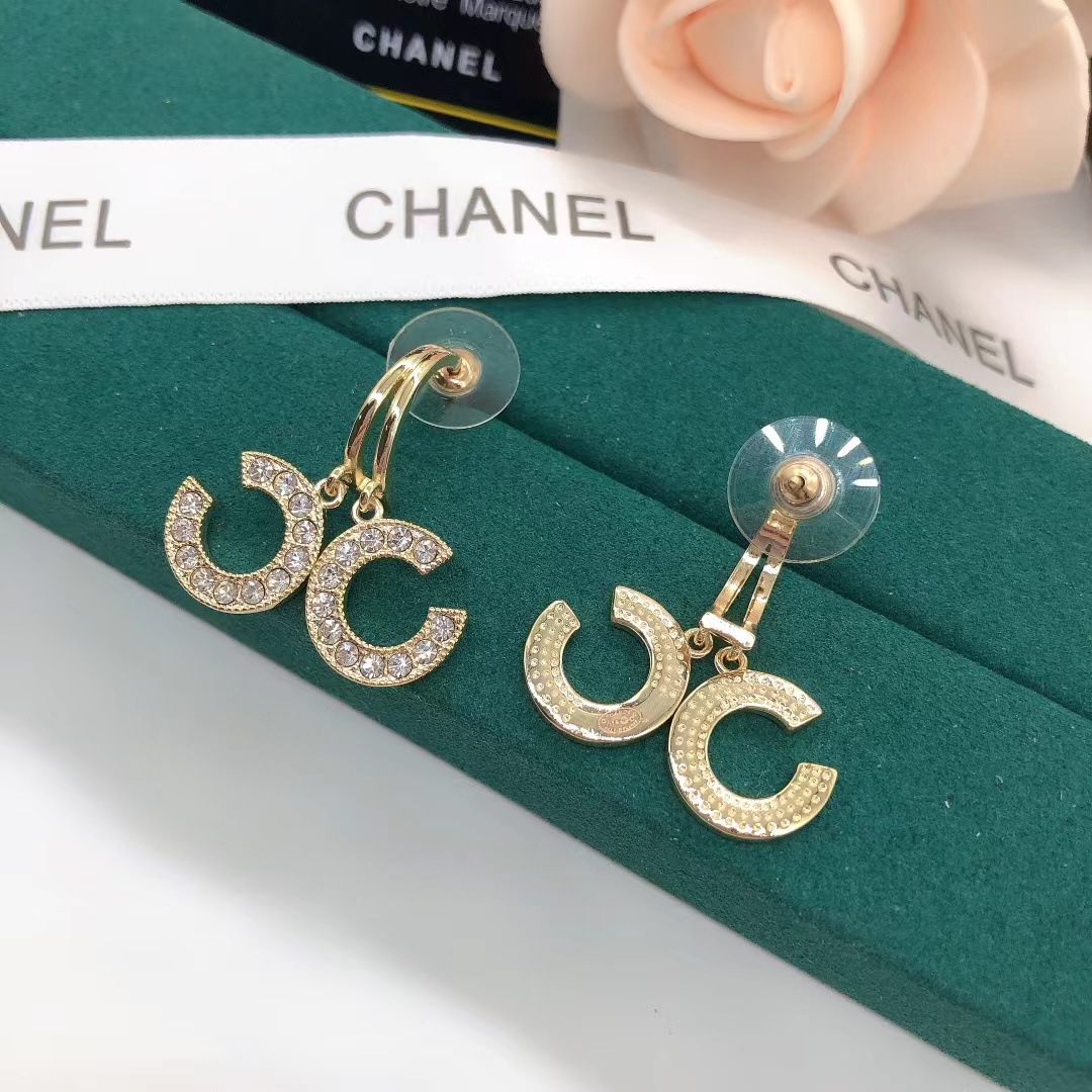 Chanel Separate Double C Earrings - Original Replica Club