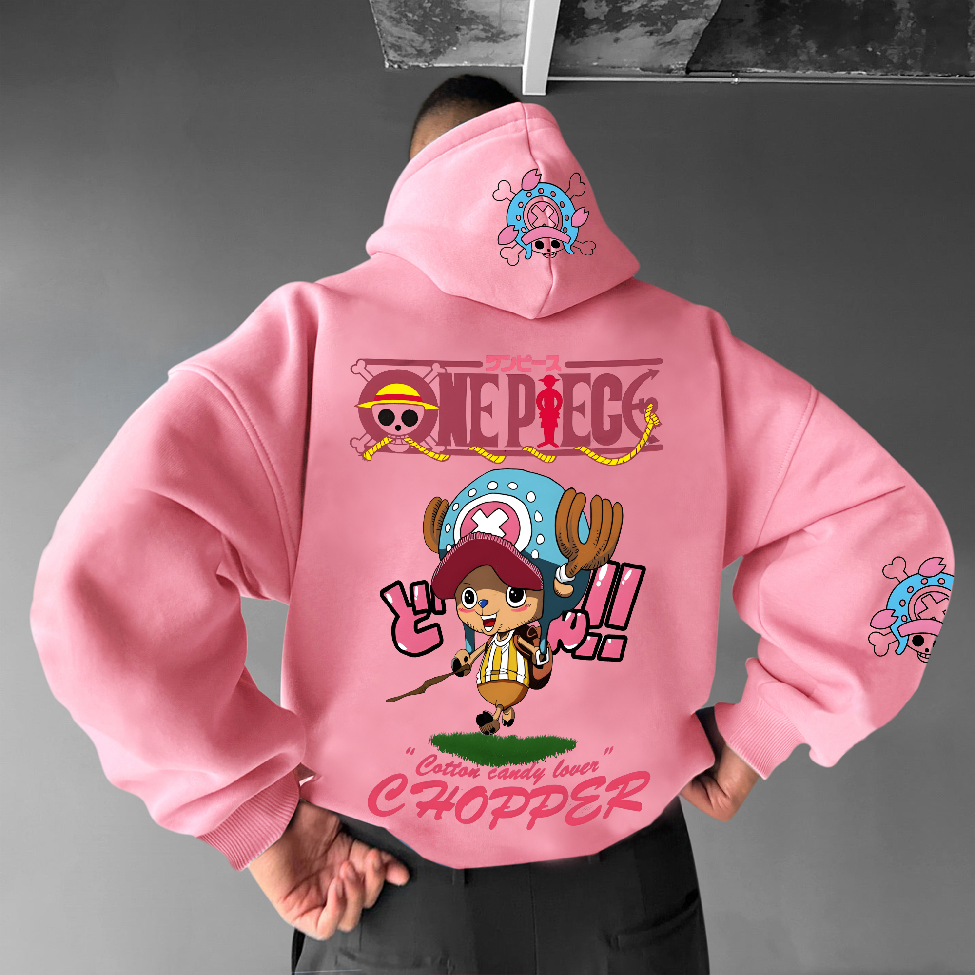 Unisex Oversized Anime Print Hoodie | Comicssoul
