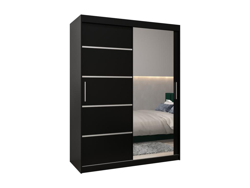 ARMARIO Habitarluz 2 DE PUERTAS CORREDERAS 200/150/62 2 puertas (negro/negro) 26232VWVQ