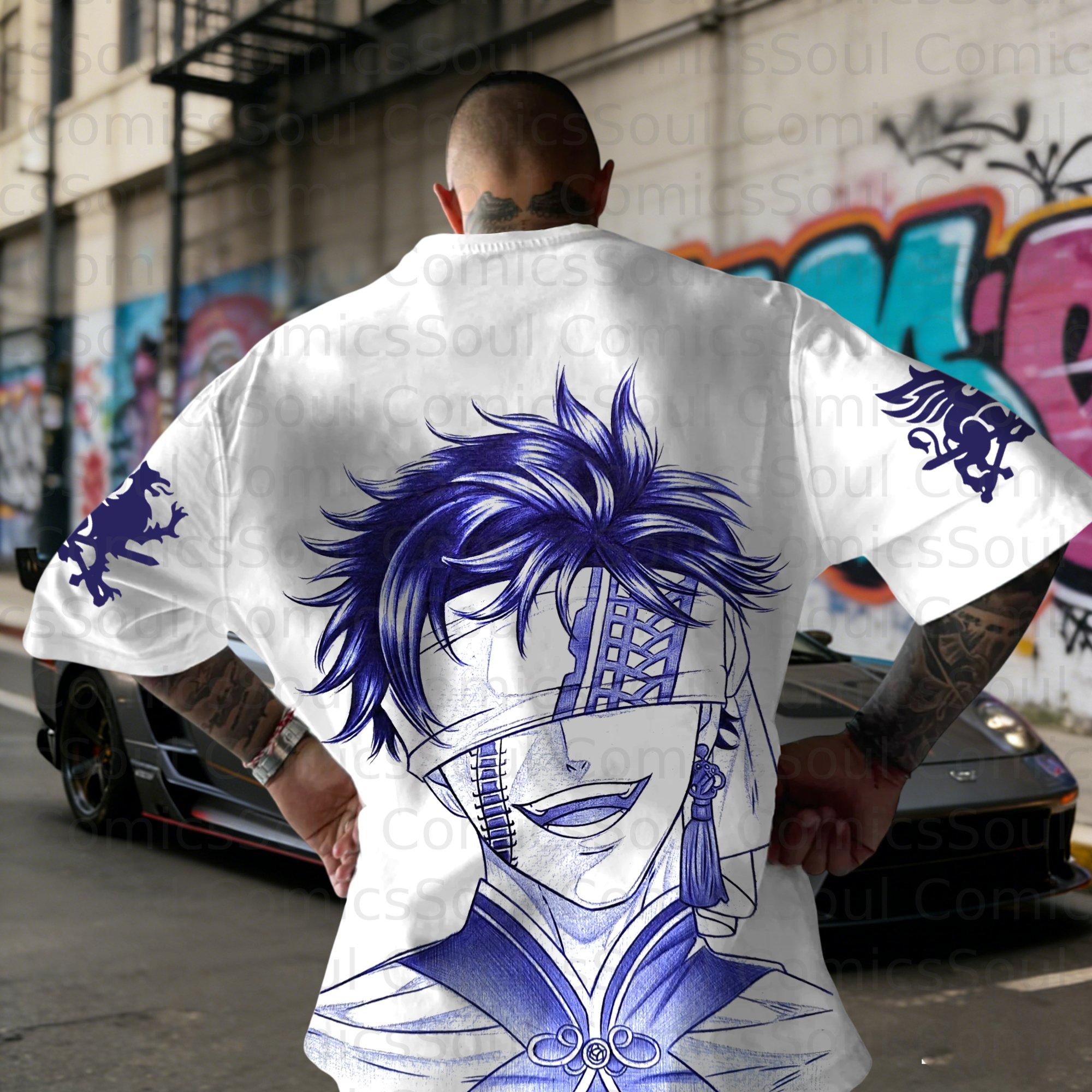 Unisex Anime Inspired Vintage T-Shirt