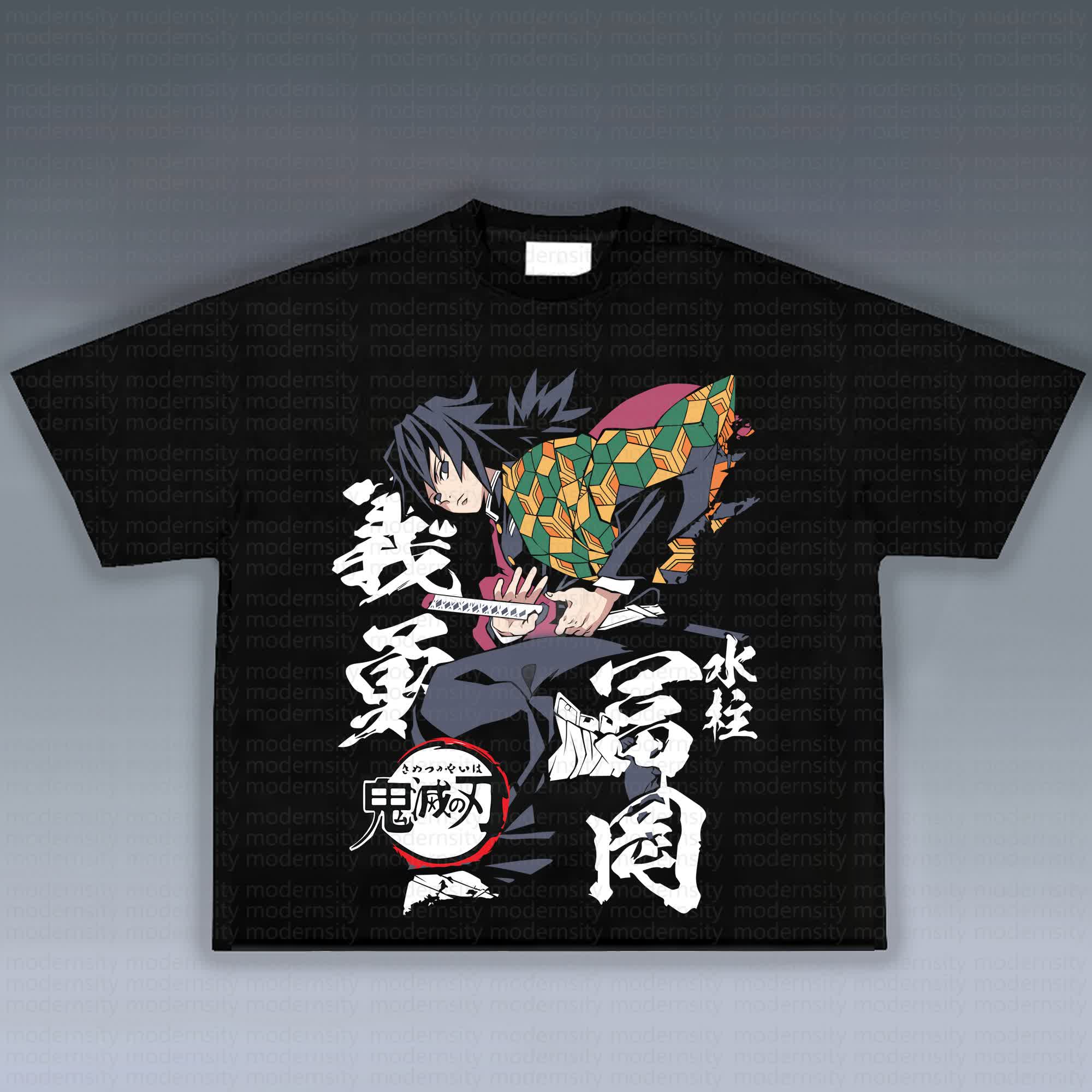 Unisex Anime Inspired Vintage T-Shirt丨Comicssoul